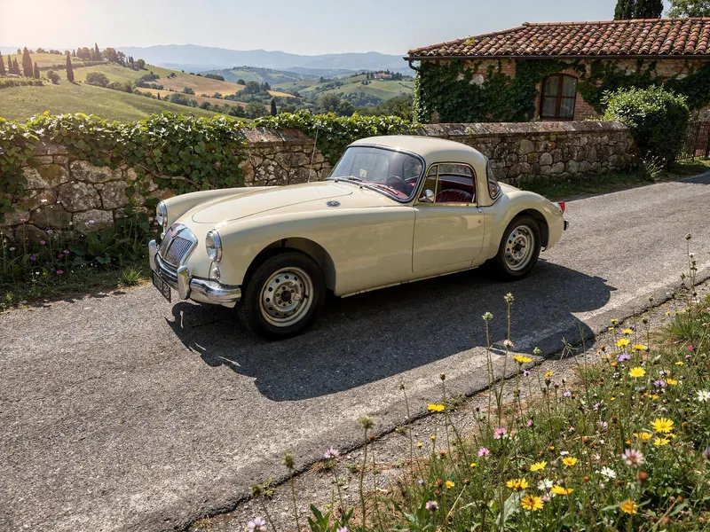 MG A Coupè 1500cc anno 1959 certificata ASI con C.R.S 1