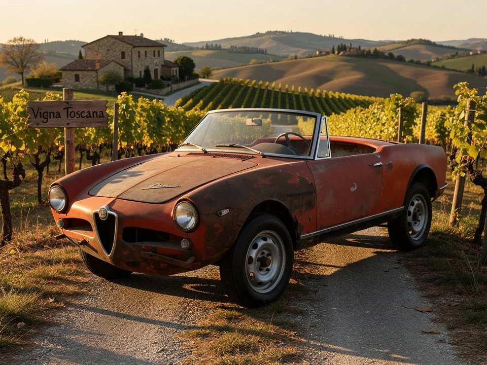 Alfa Romeo Giulietta Spider 1300 Passo Corto del 1958