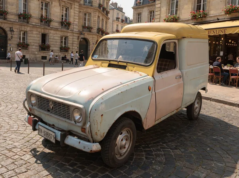 Renault 4 Furgonette anno 1985 1