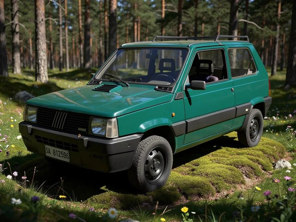 Fiat Panda 4 X 4 Sisley del 1989