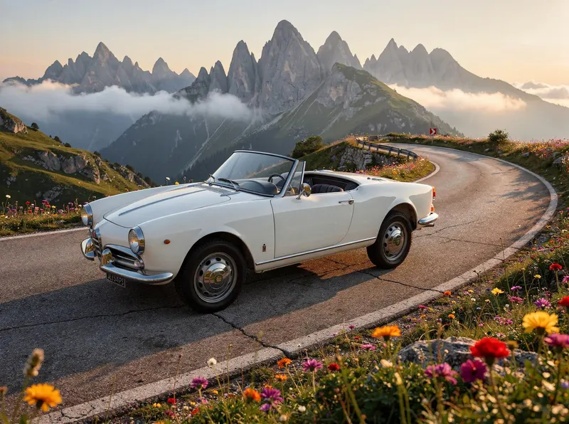Alfa Romeo Giulietta Spider 1300 del 1960 ( la Seconda Serie ) 1