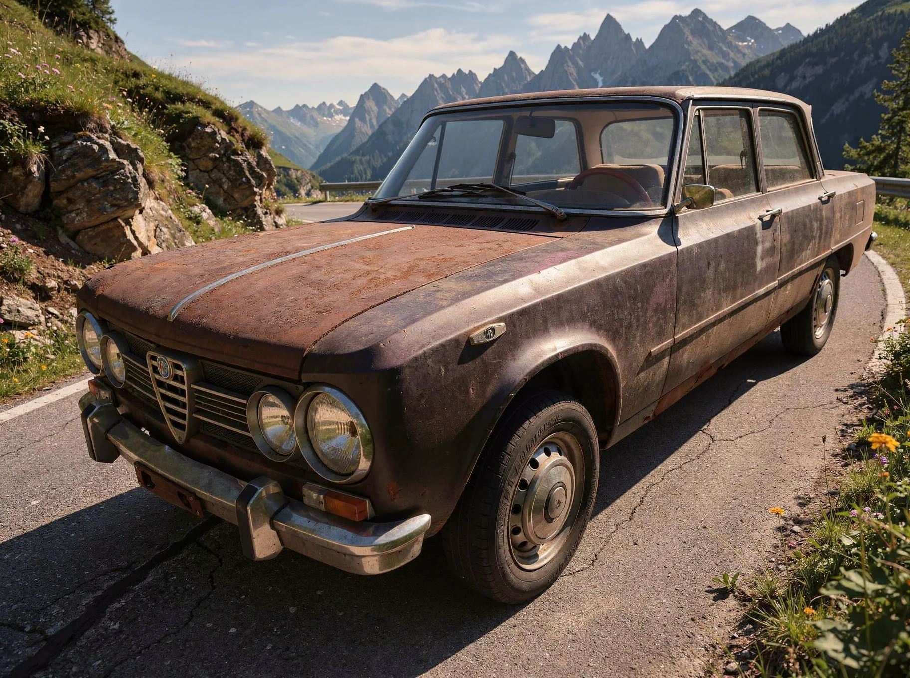 Alfa Romeo Giulia 1600 Biscione del 1969