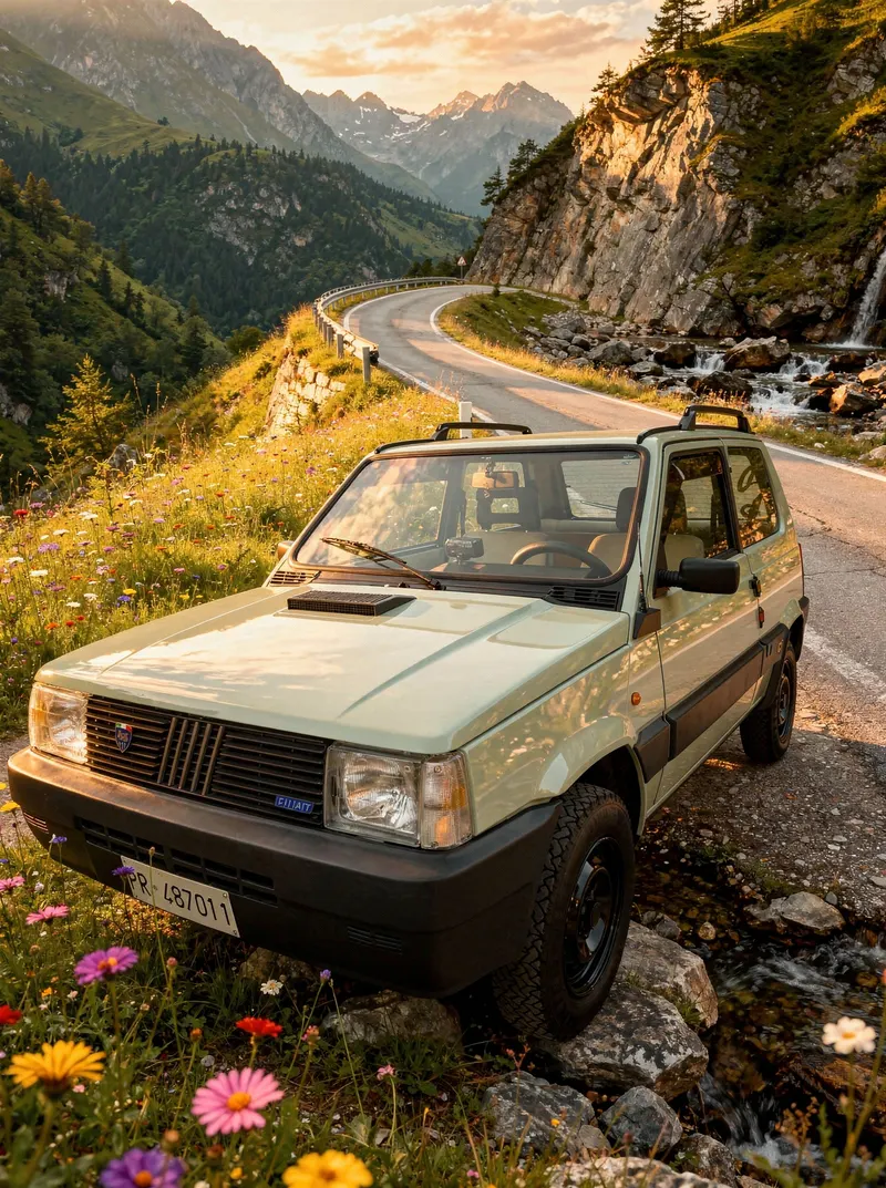 Fiat PANDA 4 × 4 IN CONDIZIONI DA VETRINA ISCRITTA ASI 1