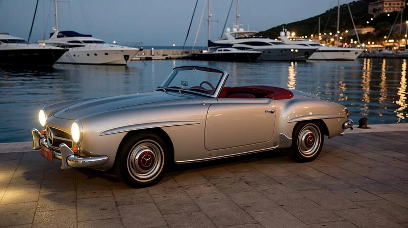 Mercedes-Benz 190 SL + Hardtop