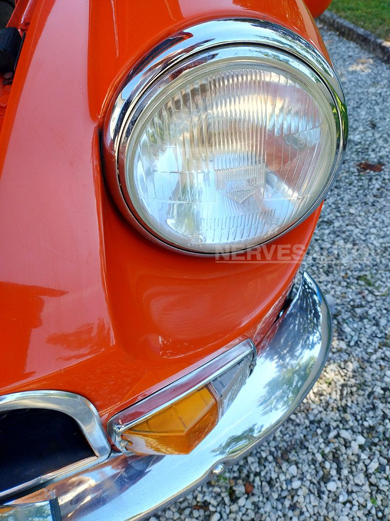 MG B GT 1972 Arancione Auto Storica con CRS, 12