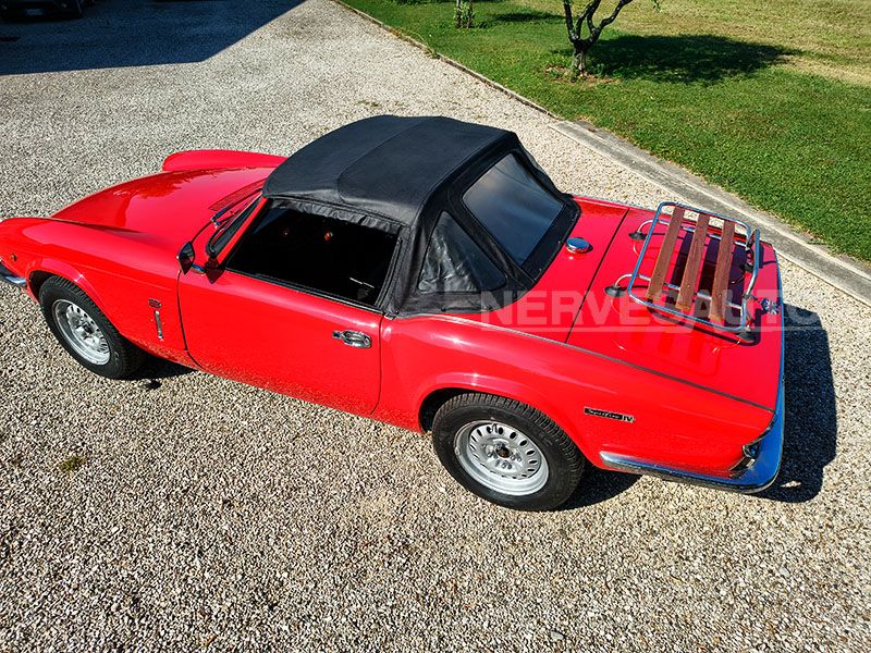 Triumph Spitfire 1300 Rosso Interni Neri 1980 Guida a 12