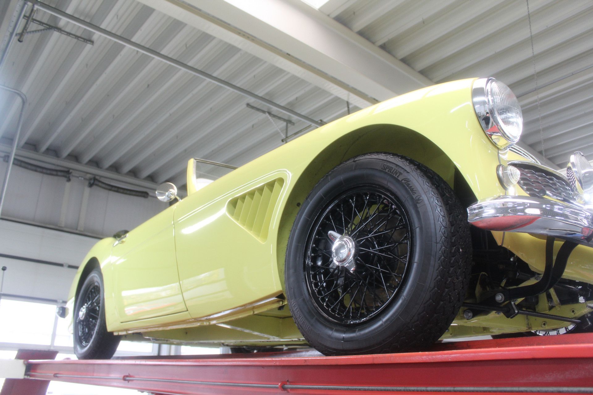 Healey 3000 MK1 "Comprehensive body-off restoration" 12
