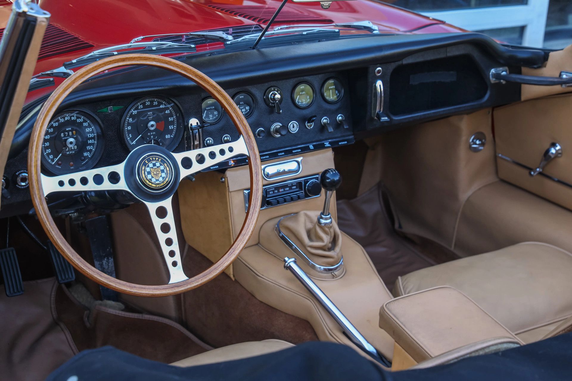 Jaguar E-Type Series 1 3.8 Litre Roadster From the wine 3