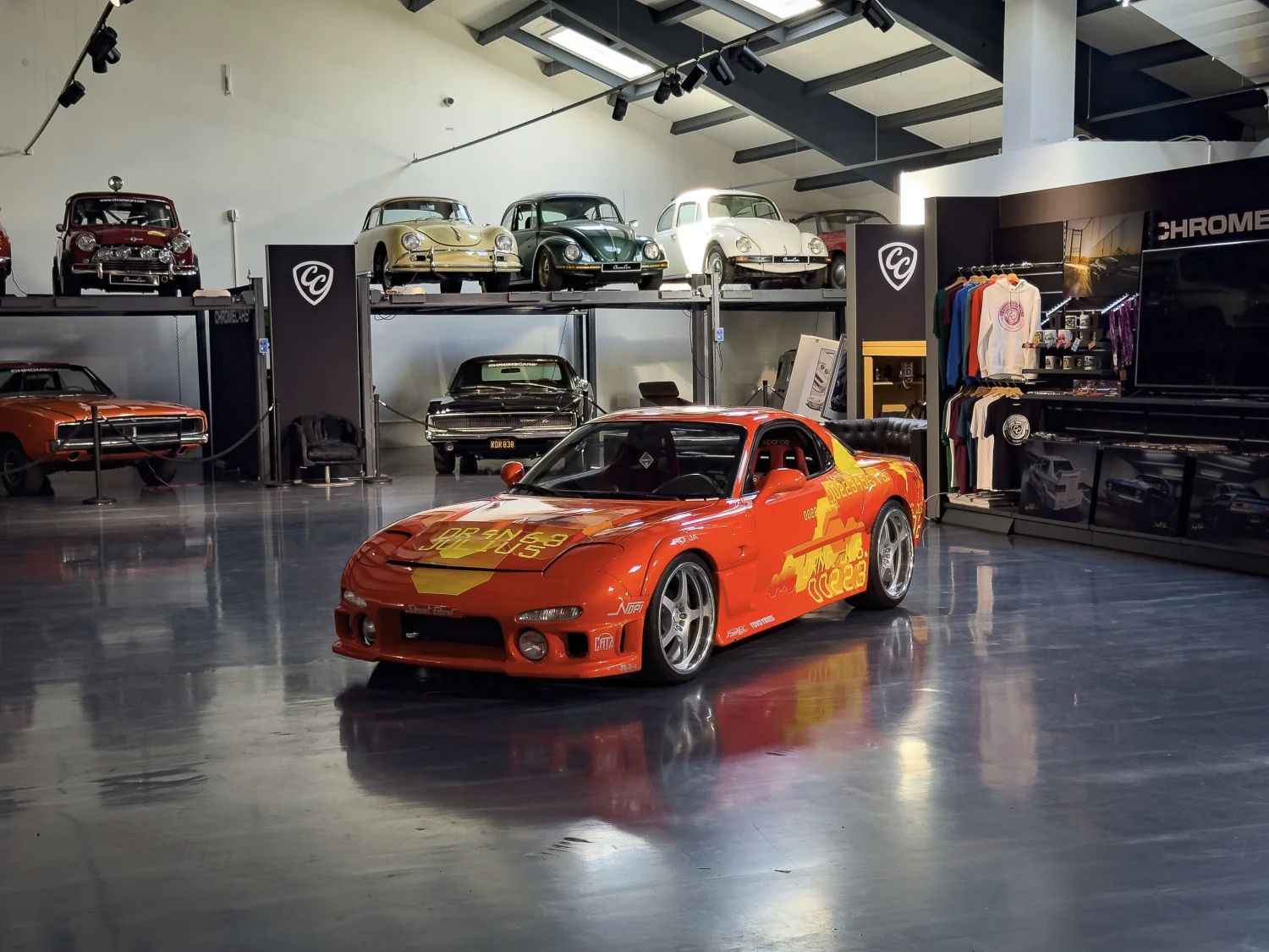 Mazda RX-7 FF2 Orange Julius 2