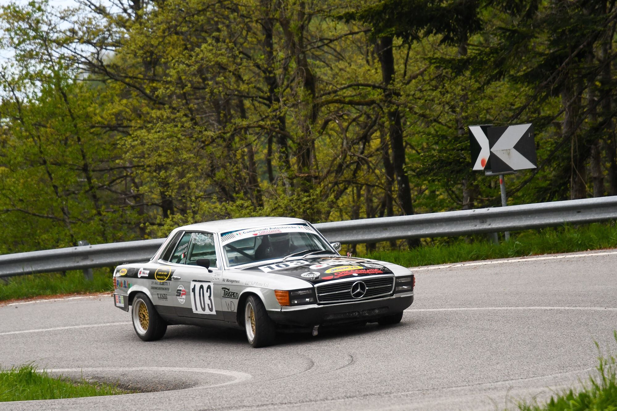 Mercedes-Benz 350 SLC Race Car 39