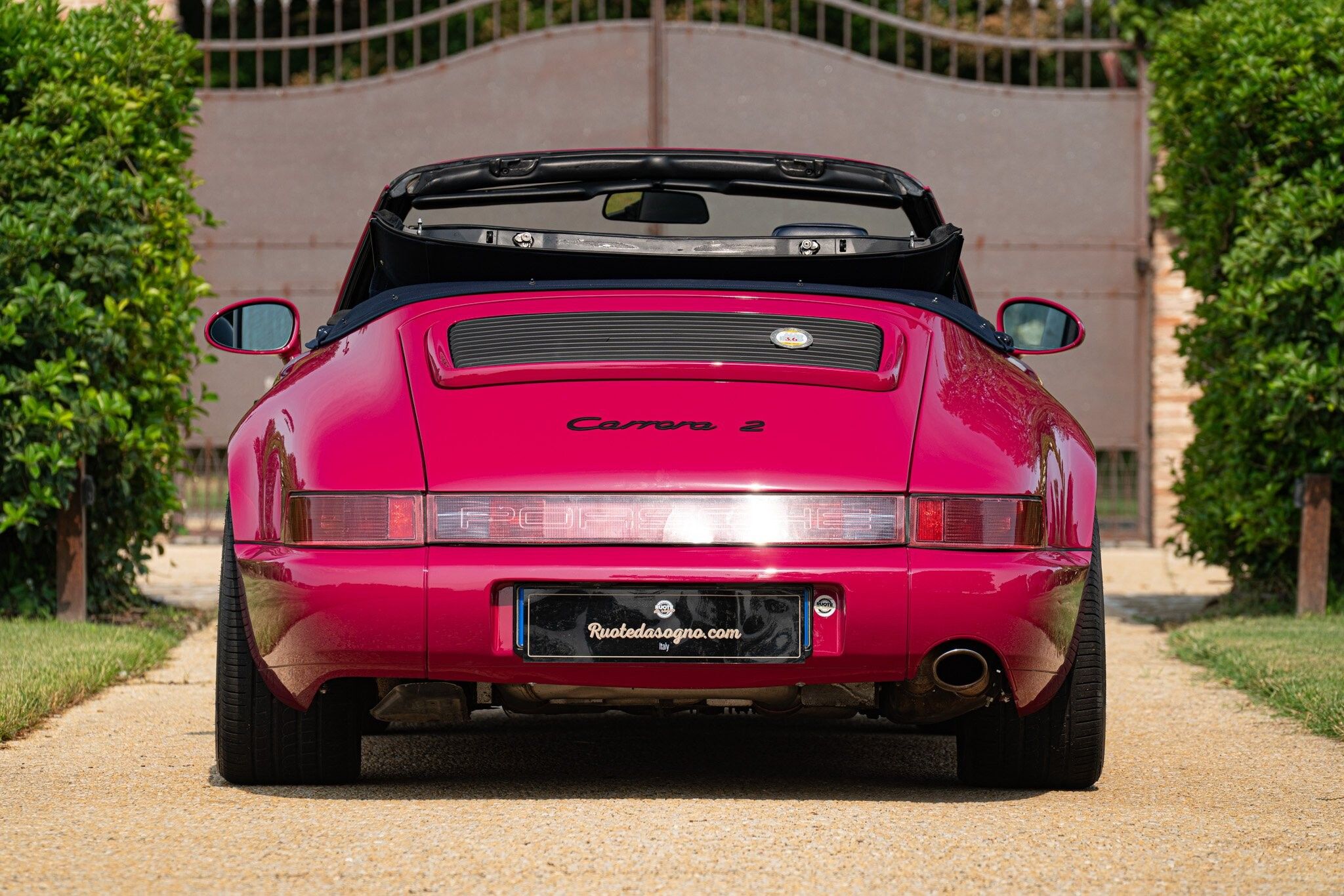 Porsche 964 (911) CARRERA 2 CABRIOLET “RUBYSTONE RED” 15