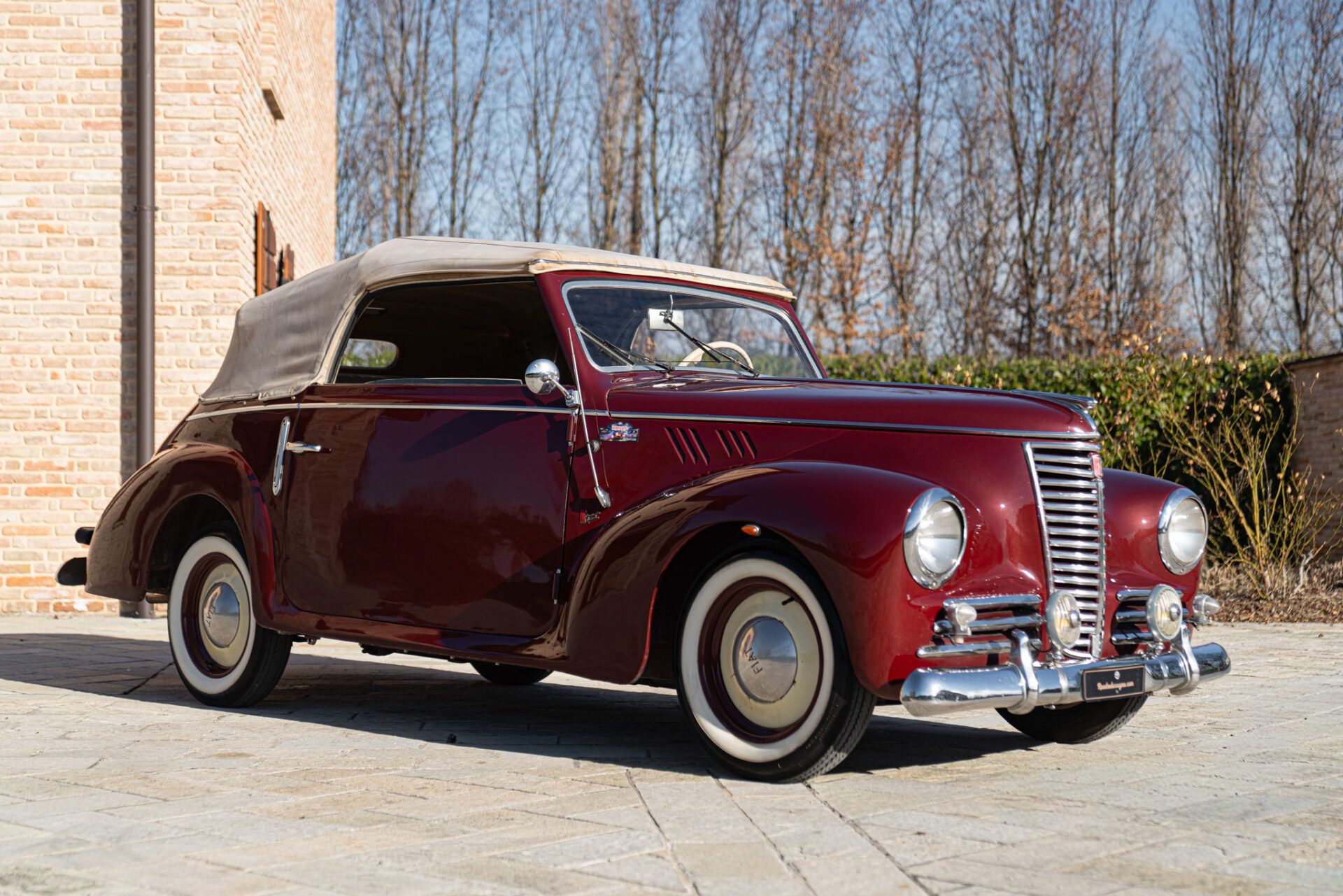 Fiat 1100 CABRIOLET CARROZZERIE SPECIALI 4