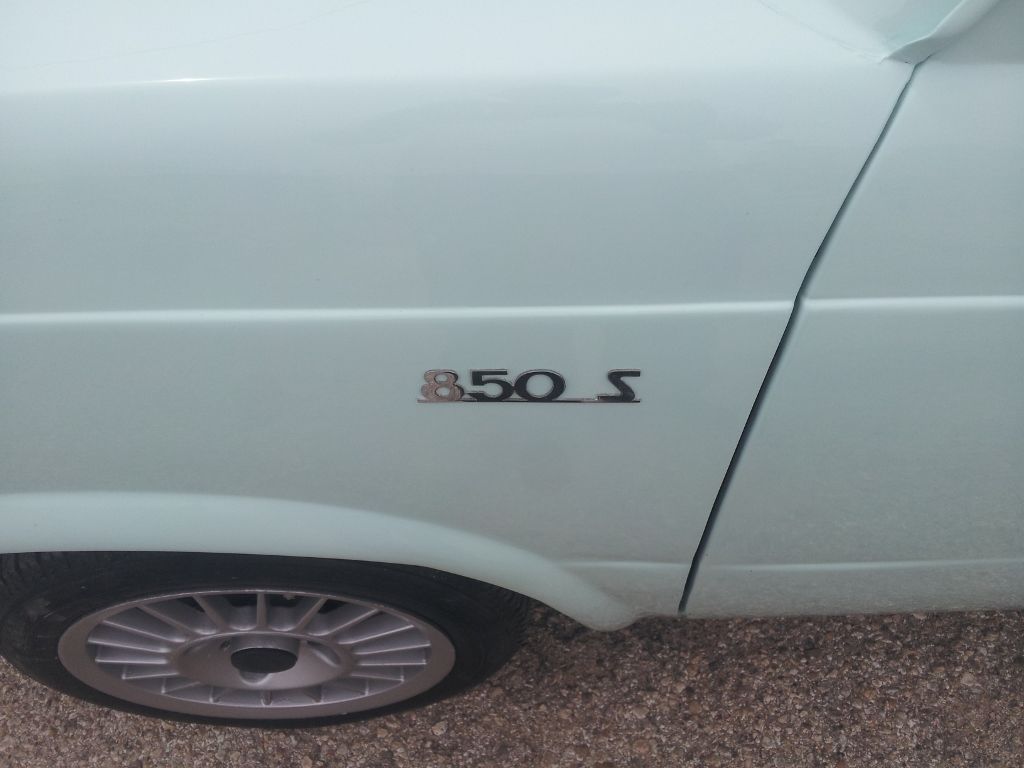 Fiat 850 S Giannini  certificata ASI con CRS 4