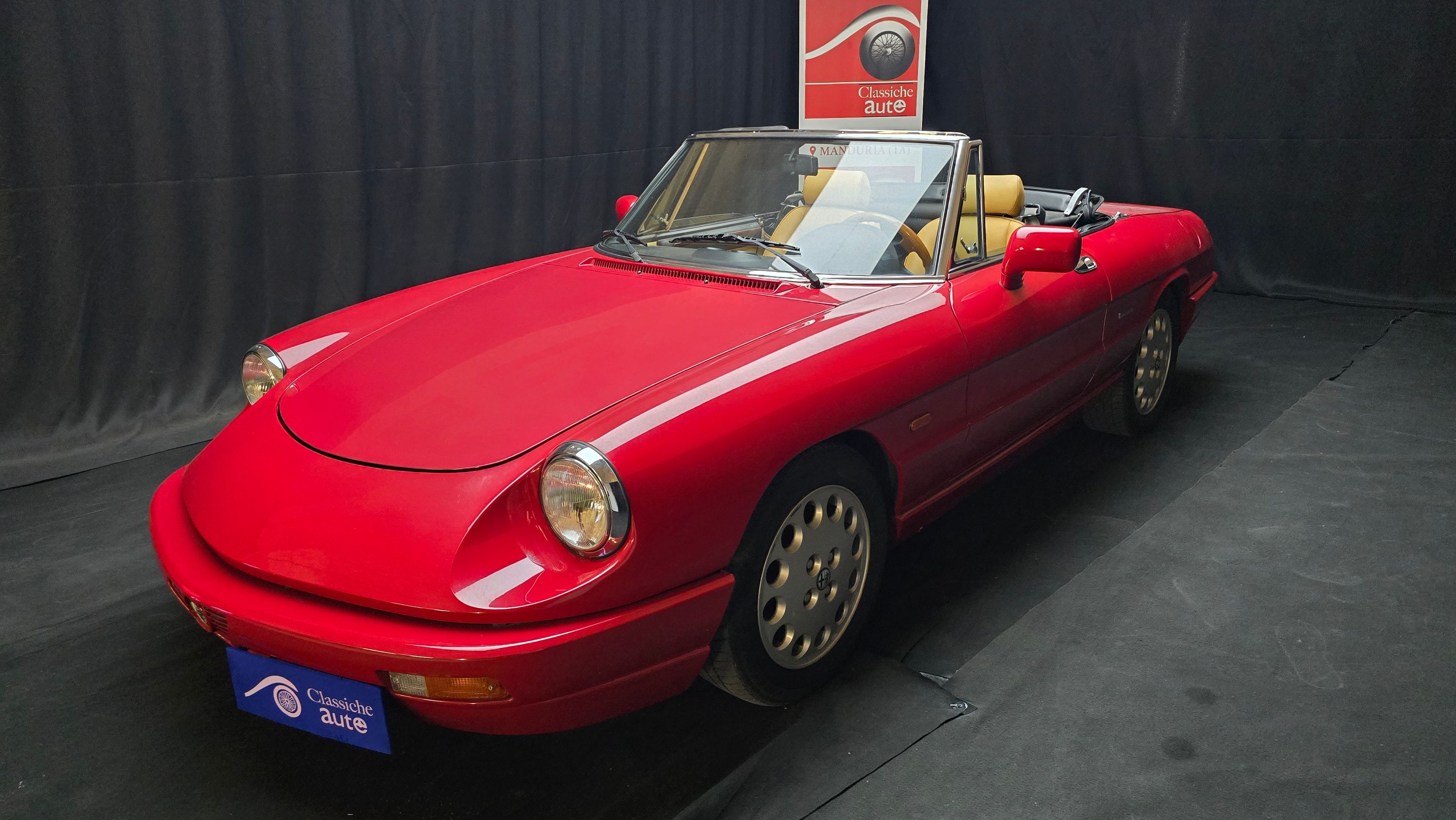 Alfa Romeo Spider 2.0i cc certificata ASI con CRS 26