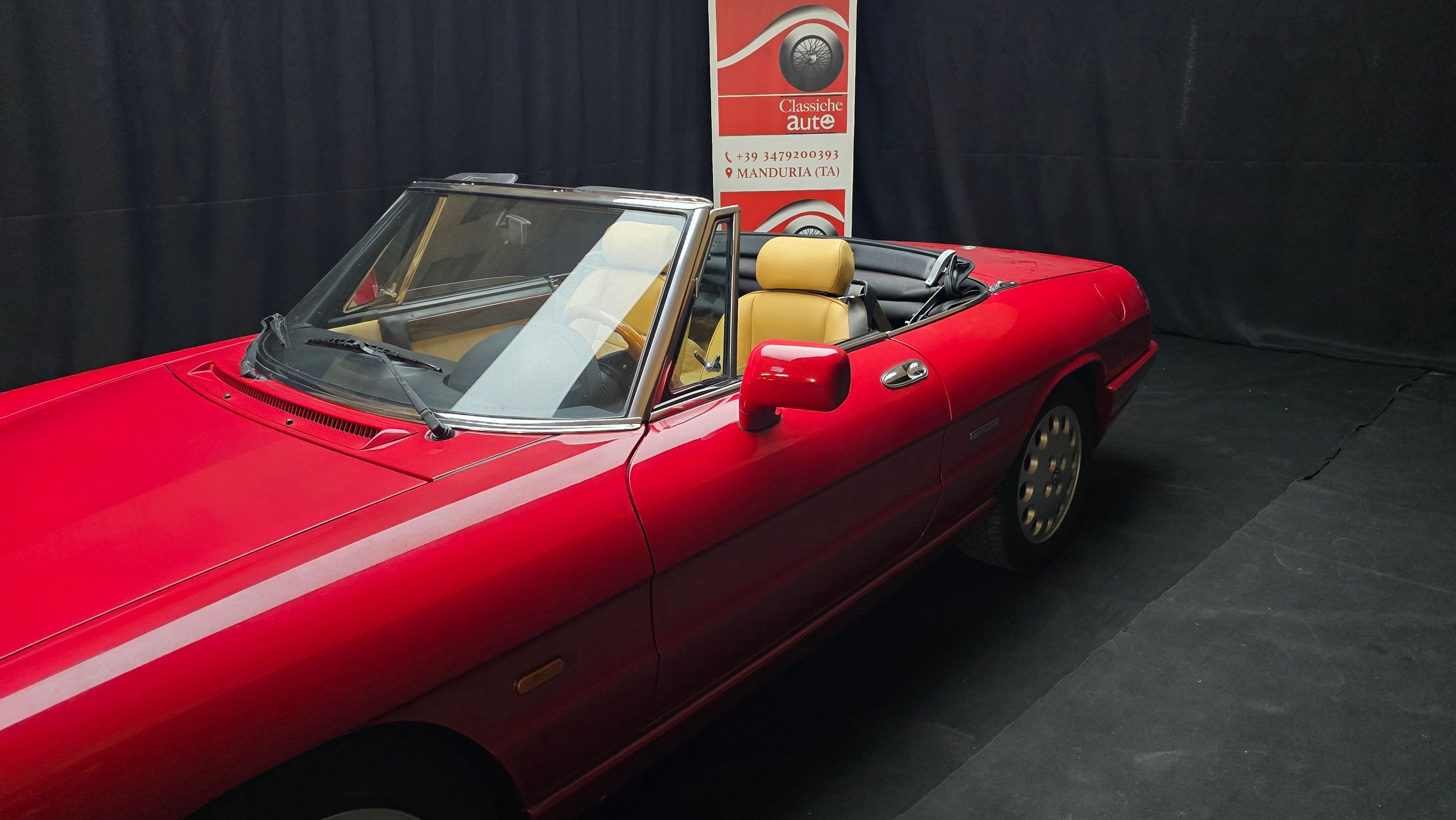 Alfa Romeo Spider 2.0i cc certificata ASI con CRS 13