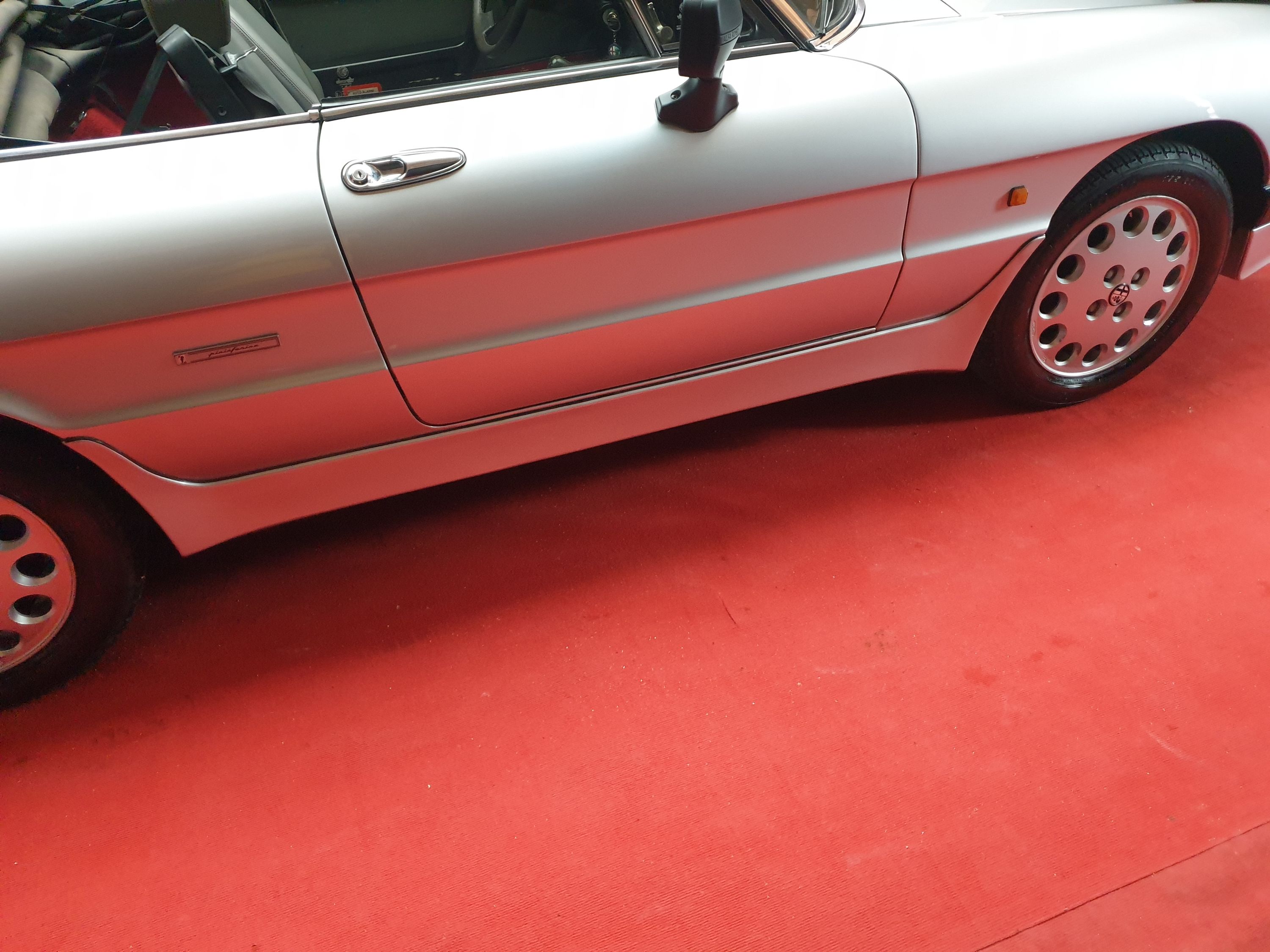 Alfa Romeo Spider 2.0 cc Quadrifoglio Verde 1986 certificata ASI con CRS 18