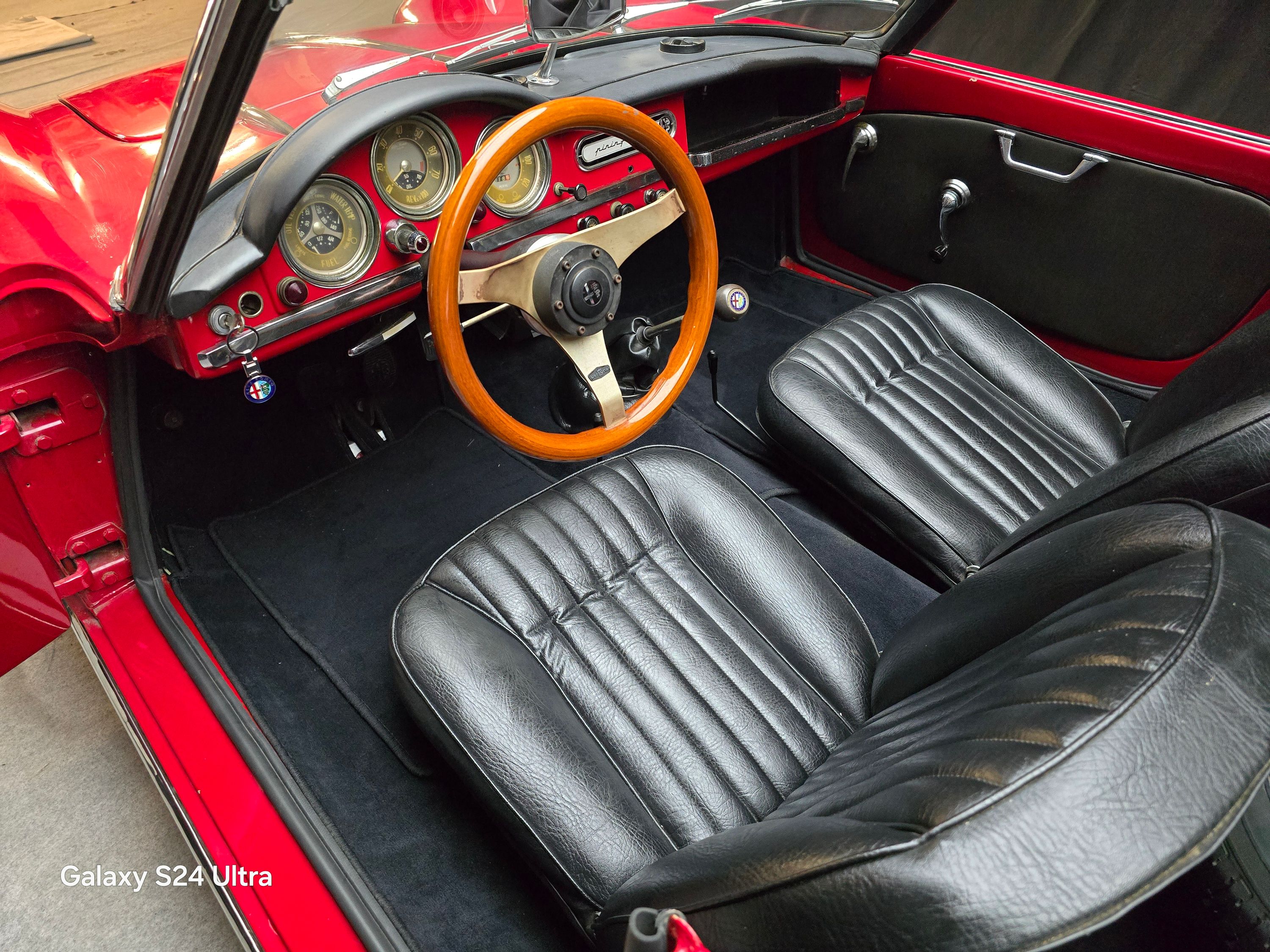 Alfa Romeo GIULIETTA SPIDER PASSO CORTO Certificata ASI con CRS 4