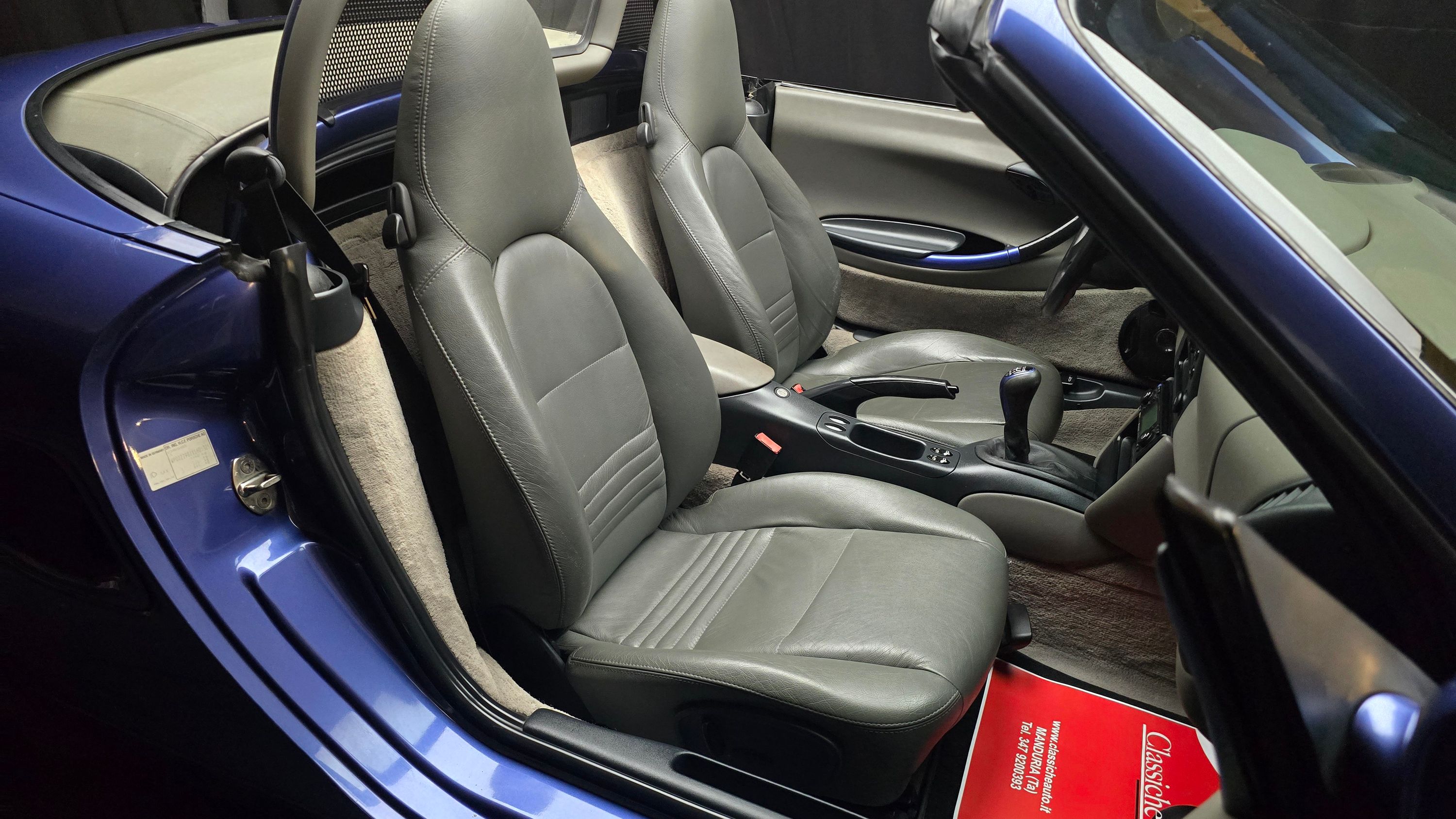 Porsche BOXSTER CON HARD TOP CERTIFICATA ASI CON CRS 16