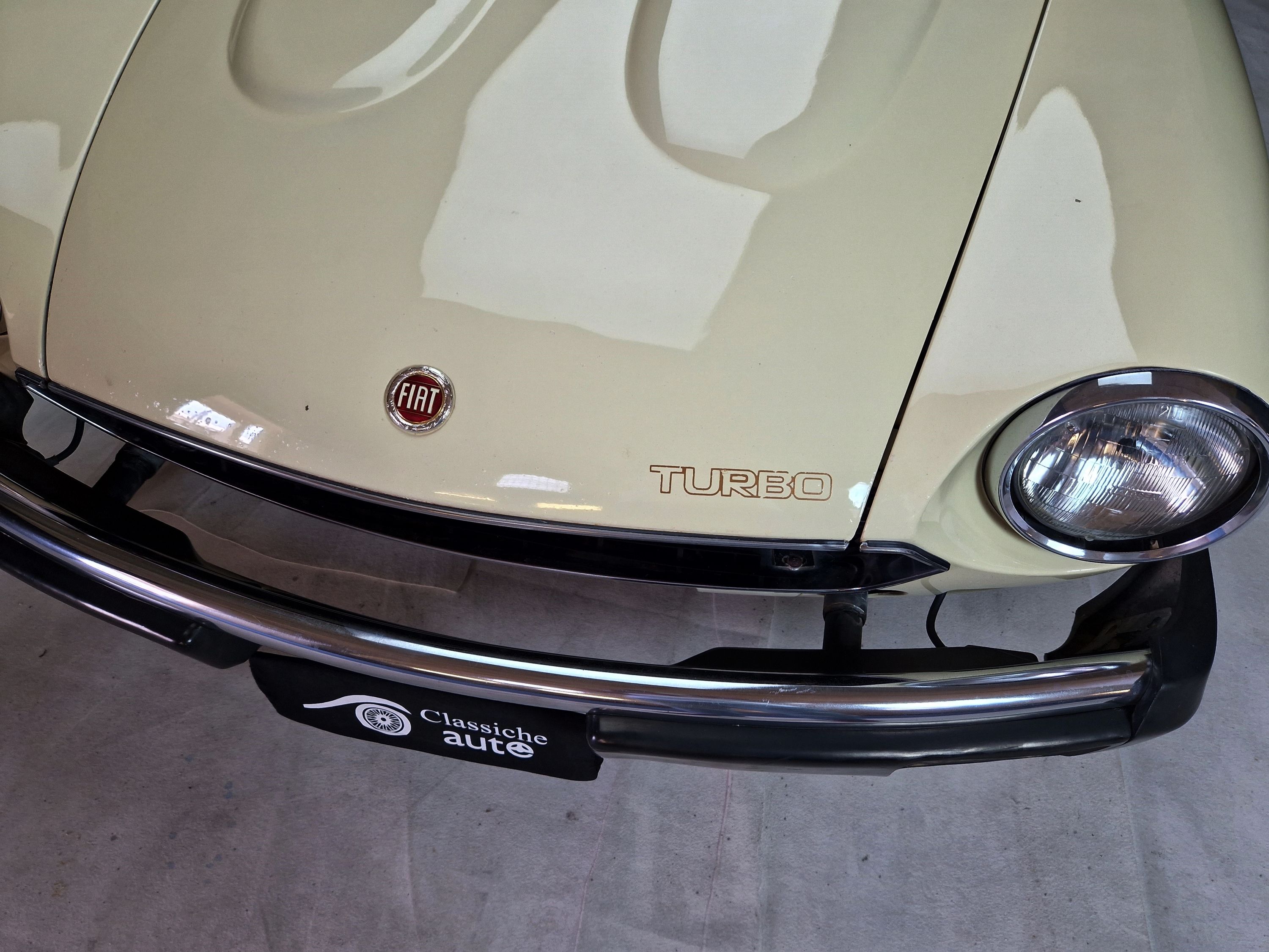 Fiat 124 Spider Turbo 2.0 cc anno 1982 certificata ASI con CRS 19