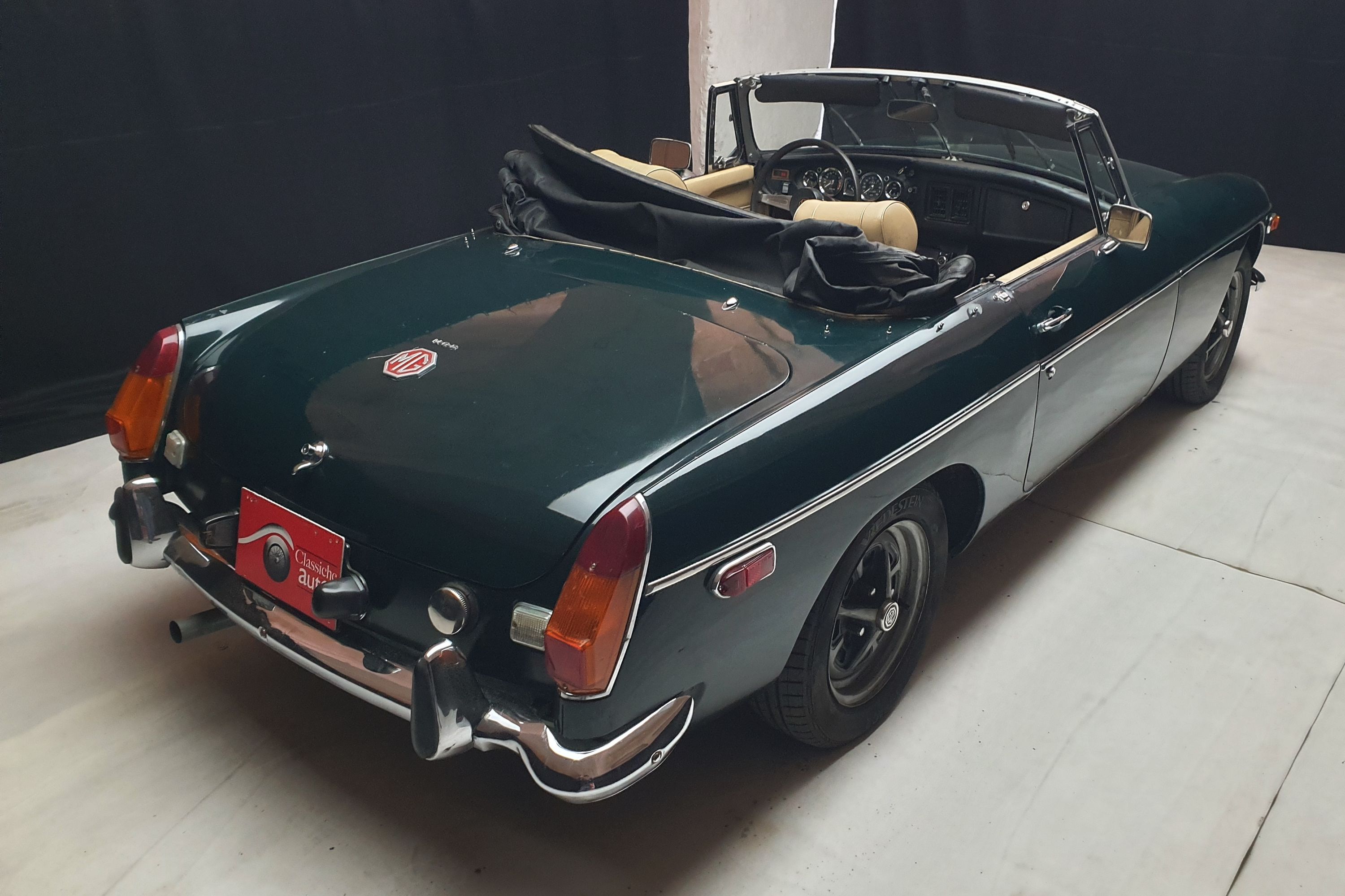 MG B Roadster 1.8 cc anno 1974 certificata ASI con CRS 3