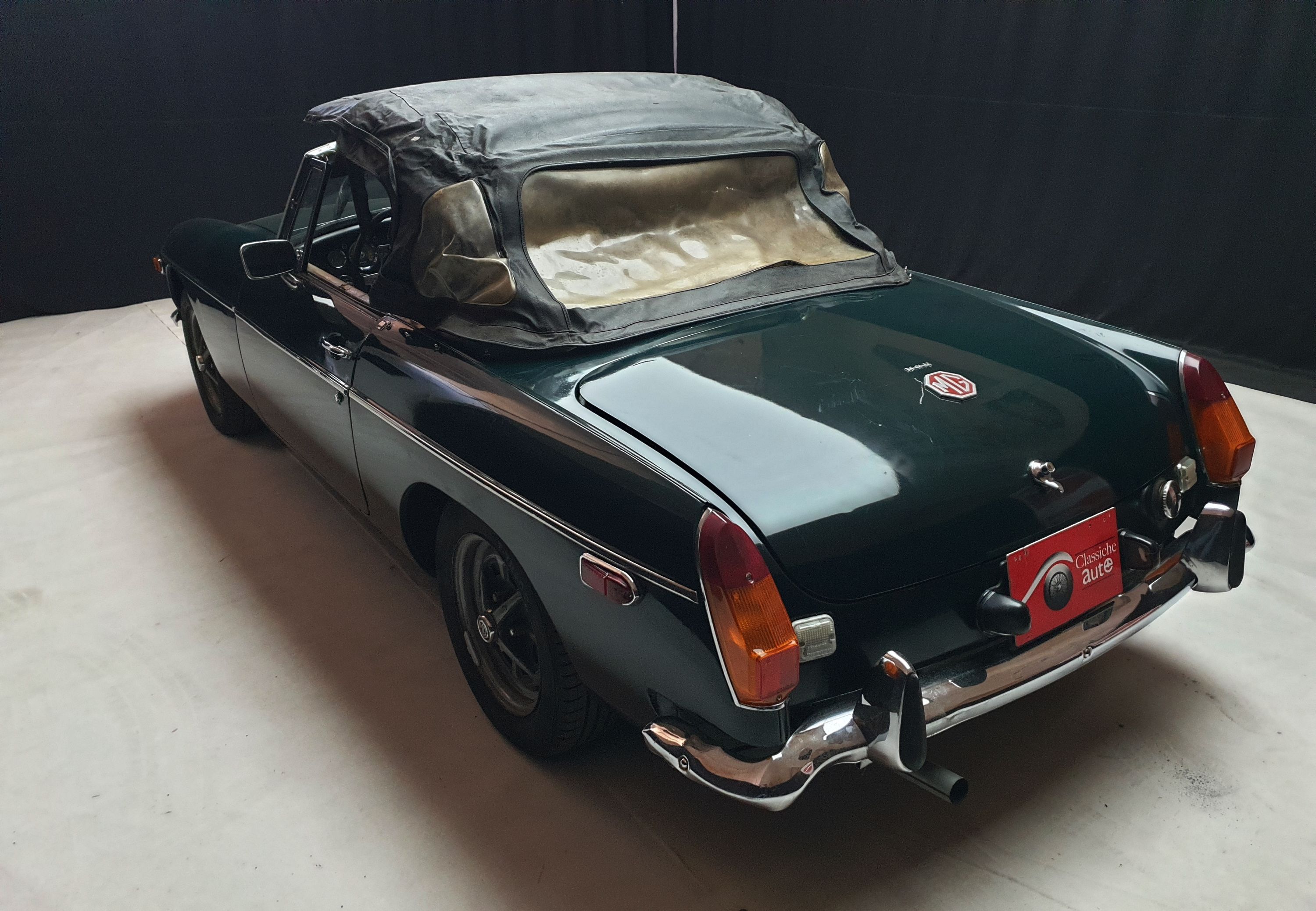 MG B Roadster 1.8 cc anno 1974 certificata ASI con CRS 10