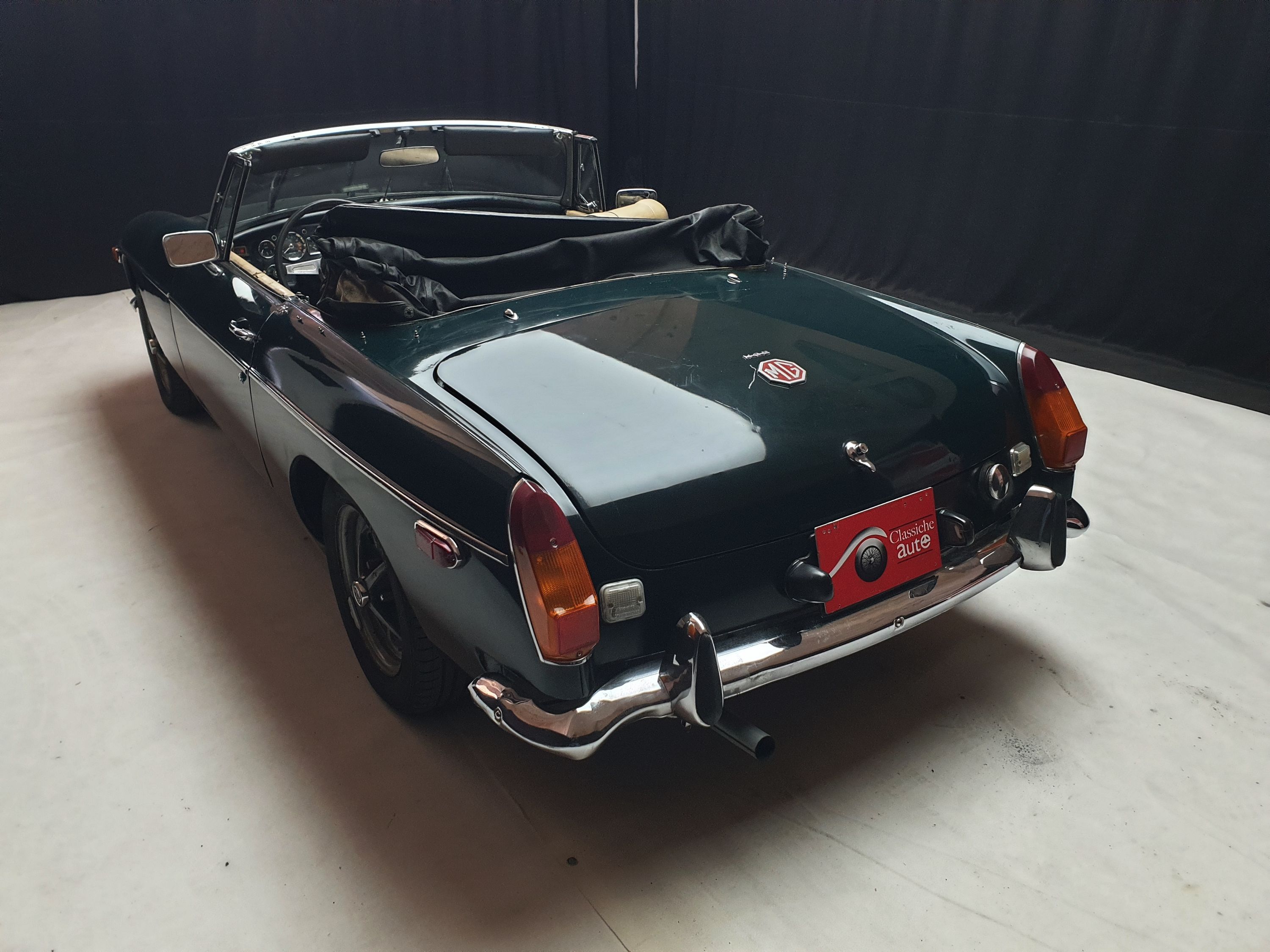 MG B Roadster 1.8 cc anno 1974 certificata ASI con CRS 22