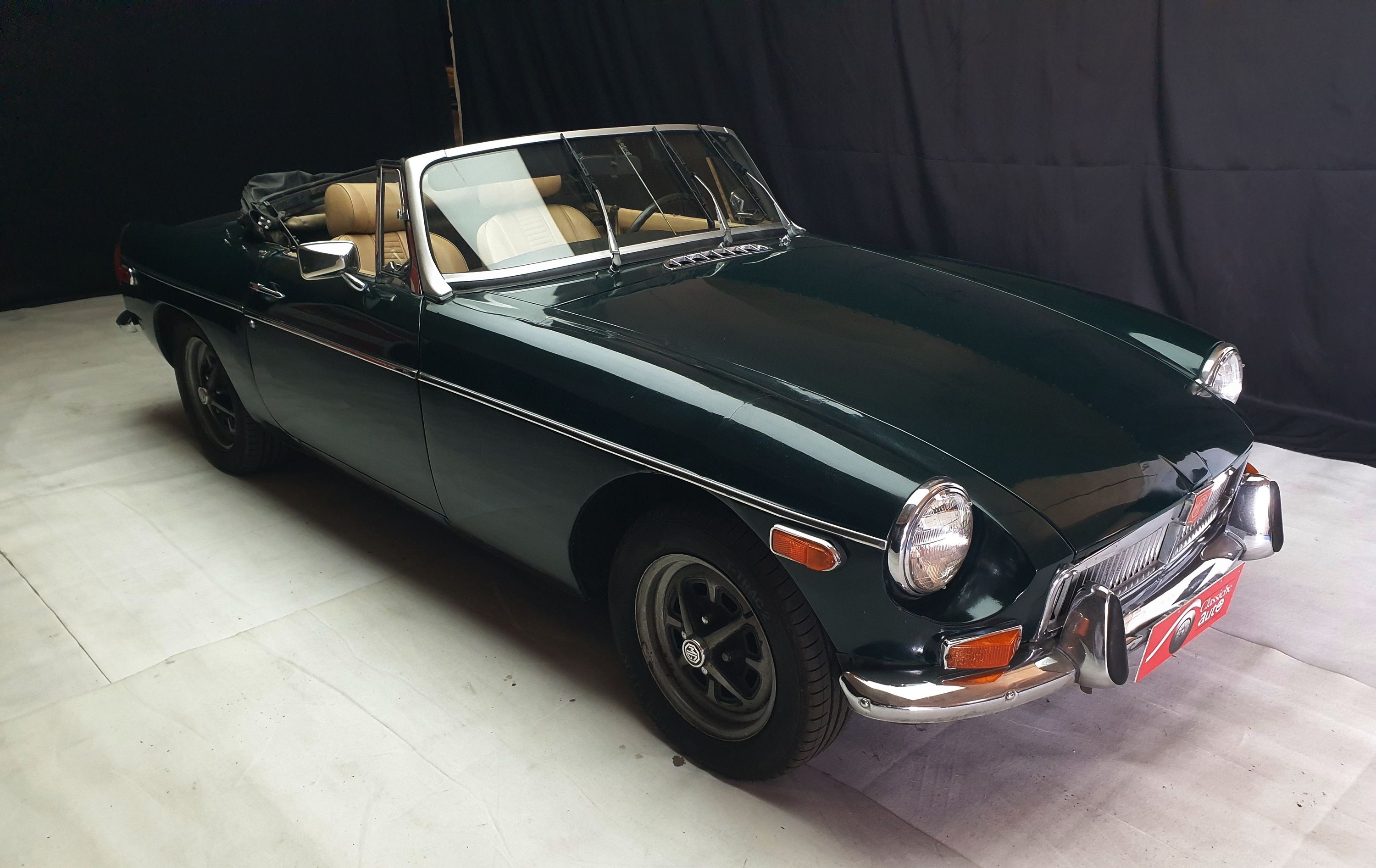 MG B Roadster 1.8 cc anno 1974 certificata ASI con CRS 26