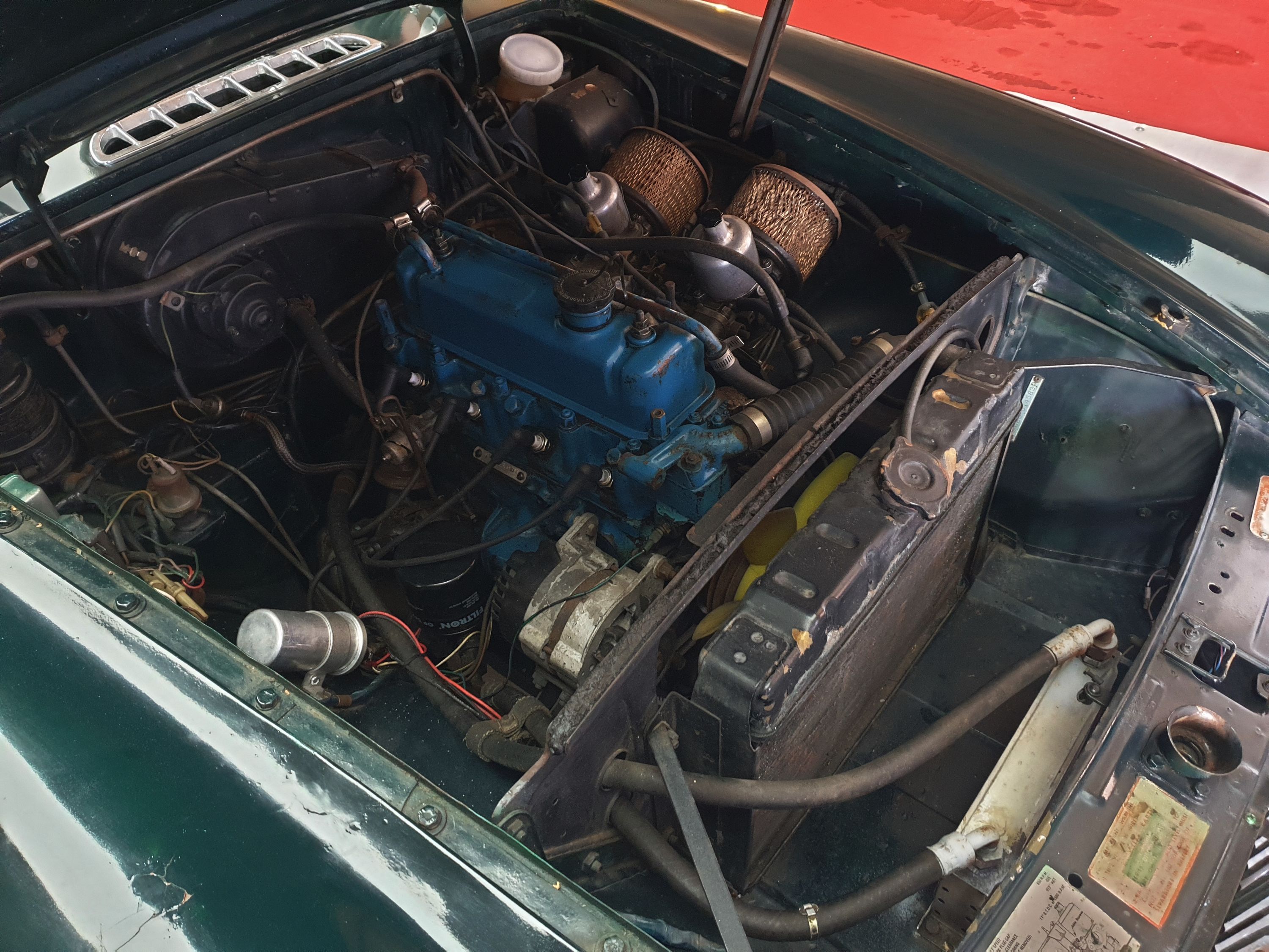 MG B Roadster 1.8 cc anno 1974 certificata ASI con CRS 29