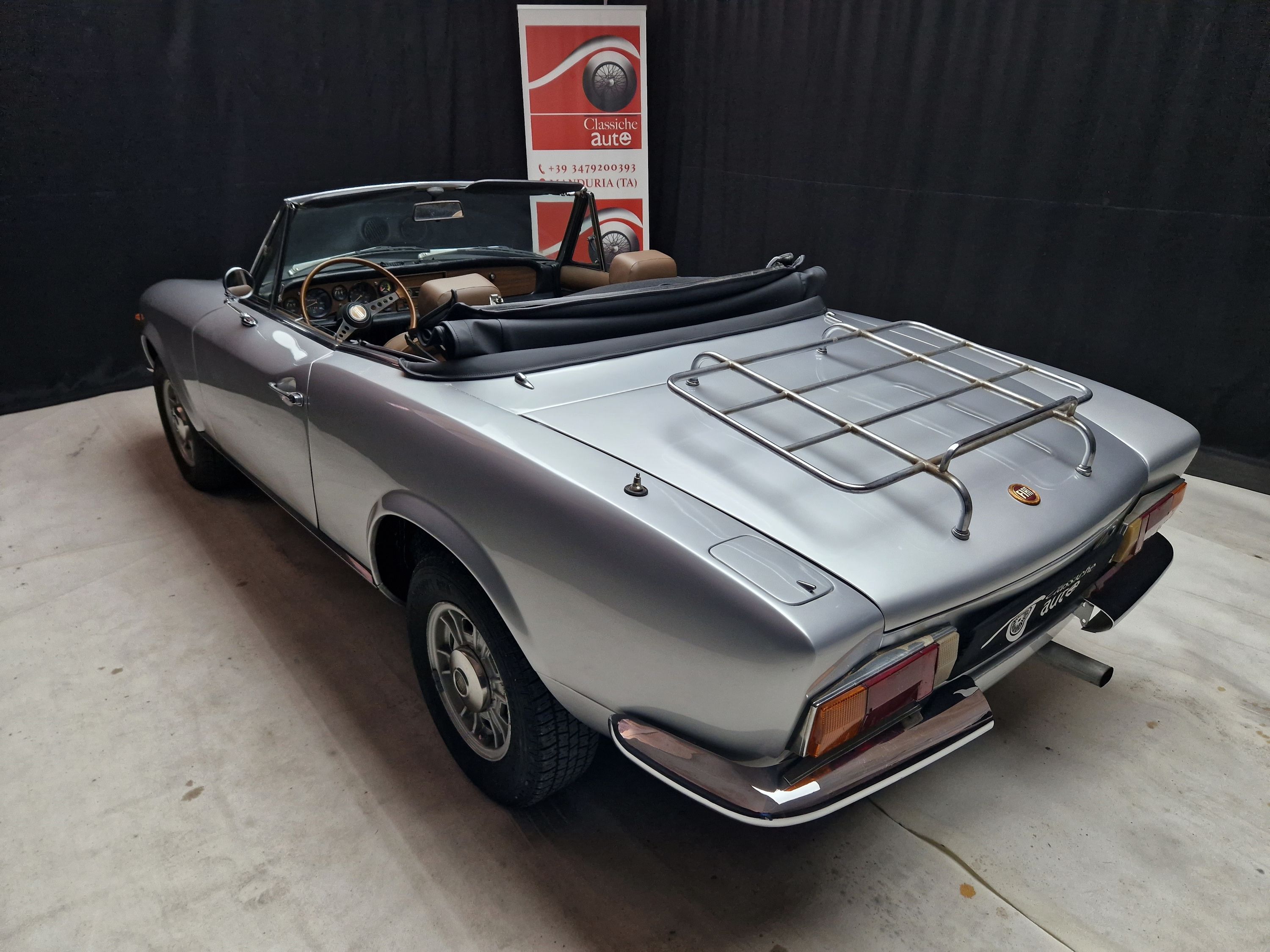 Fiat 124 Sport Spider 1.8cc anno 1977 certificata ASI con C.R.S. 3
