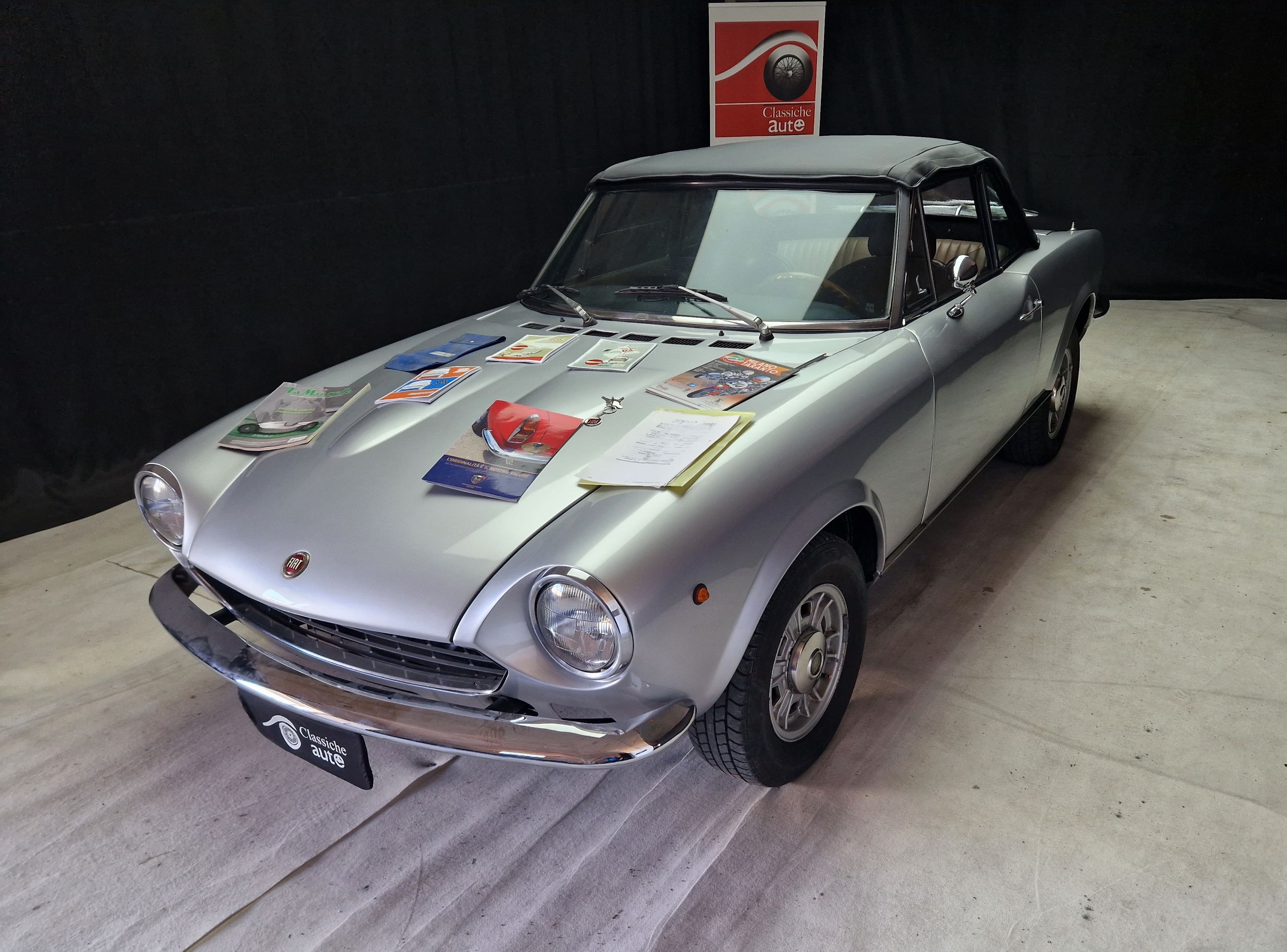 Fiat 124 Sport Spider 1.8cc anno 1977 certificata ASI con C.R.S. 6