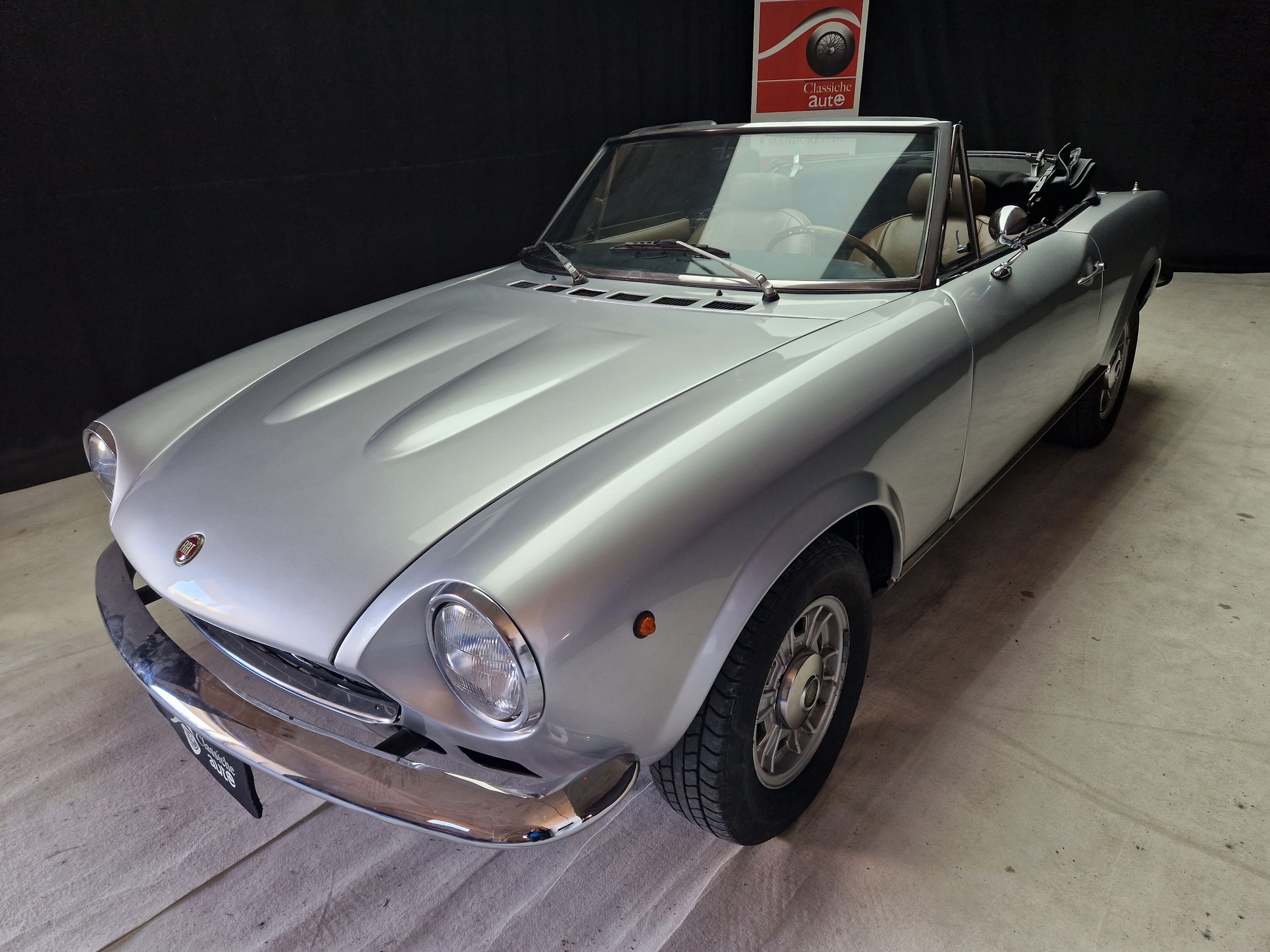 Fiat 124 Sport Spider 1.8cc anno 1977 certificata ASI con C.R.S. 10
