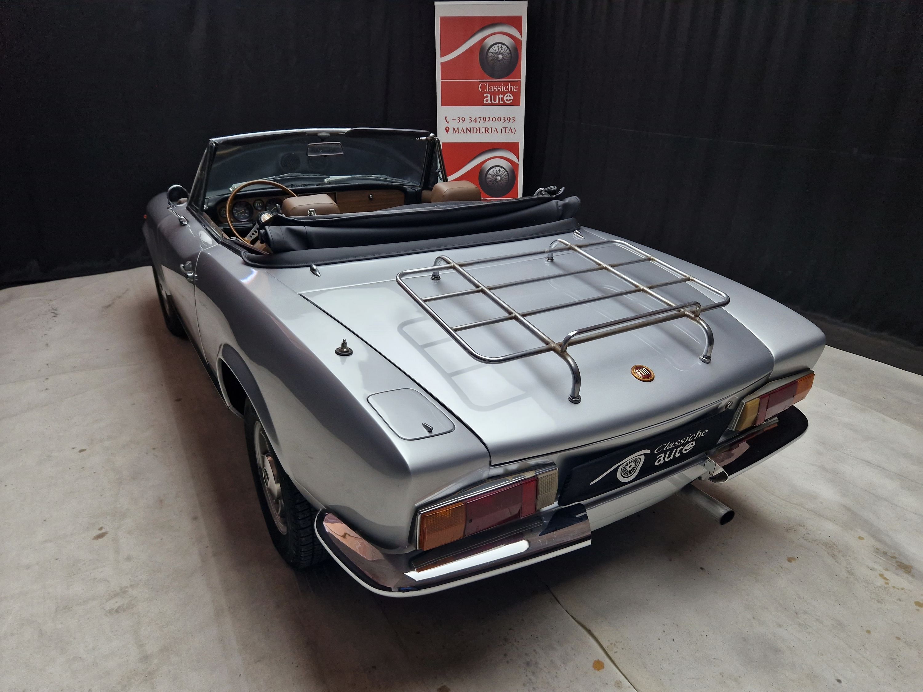 Fiat 124 Sport Spider 1.8cc anno 1977 certificata ASI con C.R.S. 11