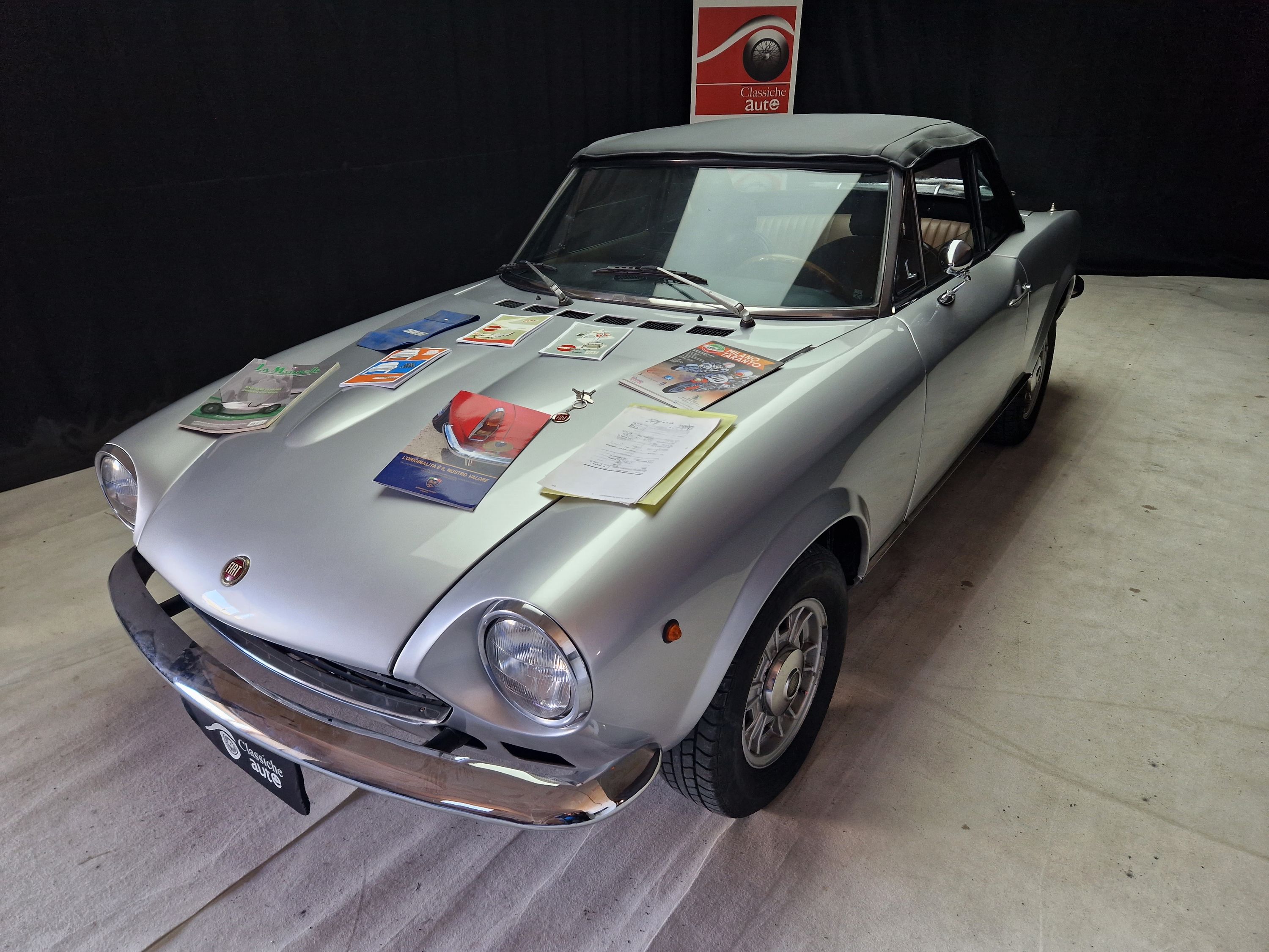 Fiat 124 Sport Spider 1.8cc anno 1977 certificata ASI con C.R.S. 20