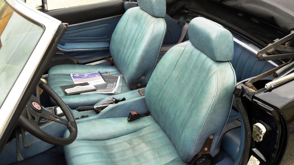 Fiat 124 Sport Spider Pininfarina 2.0 anno 1979 certificata ASI con C 5