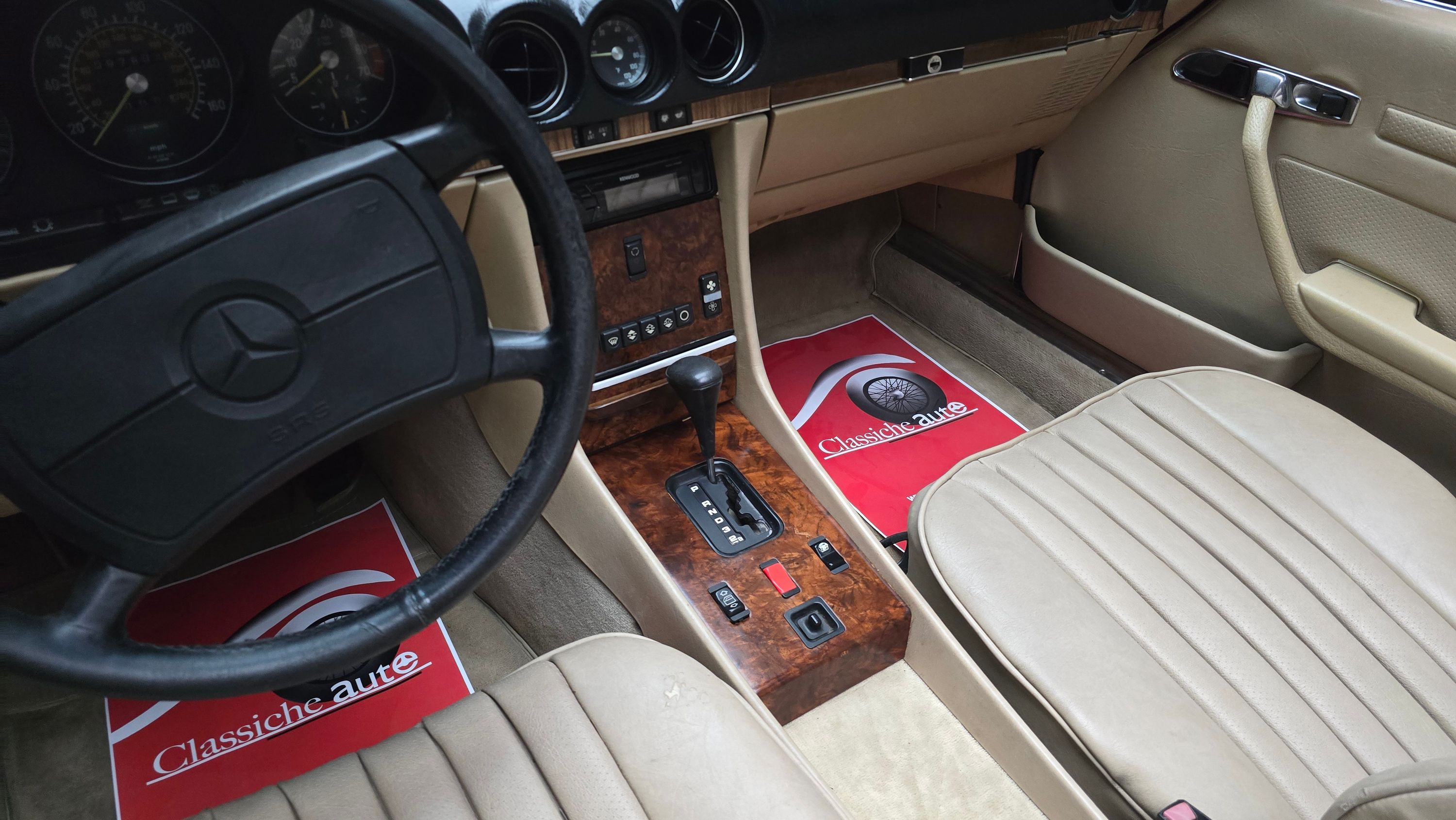 560 SL Roadster  anno 1988 certificata ASI con C.R.S. 9