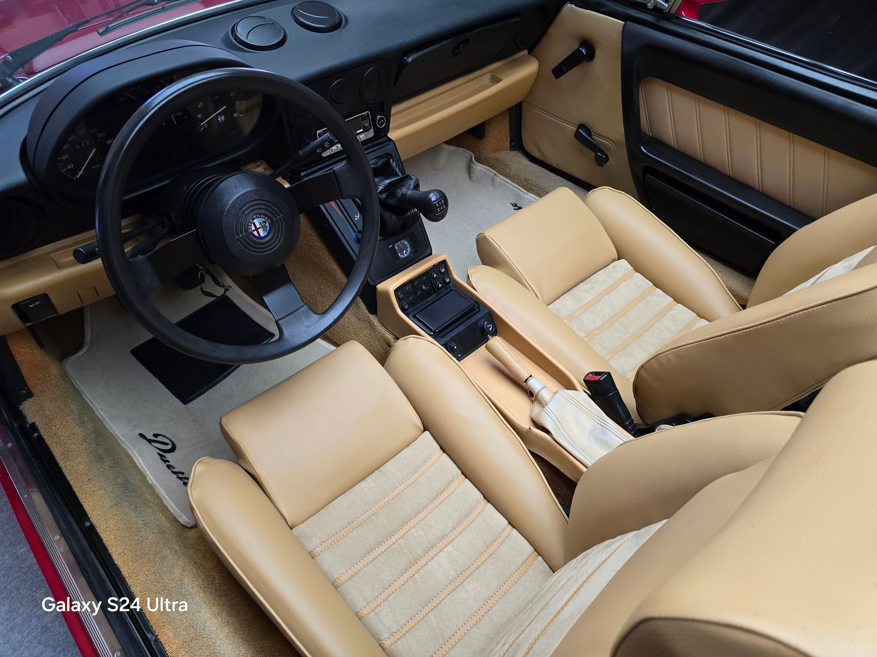 Alfa Romeo Spider 1.6 cc anno 1991 certificata ASI con C.R.S 5