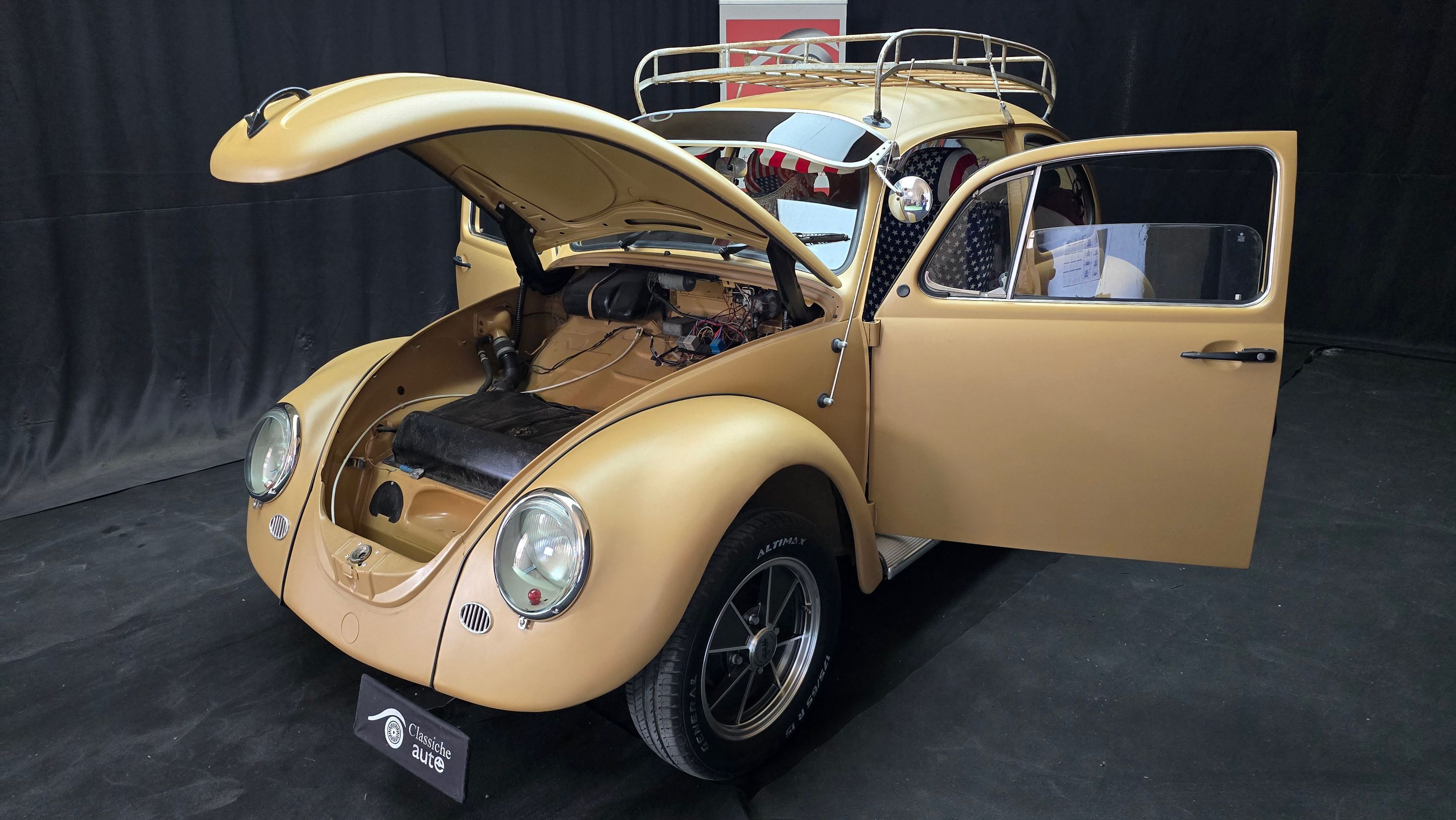 Volkswagen Maggiolone vetro piatto ASI anno 1975 4