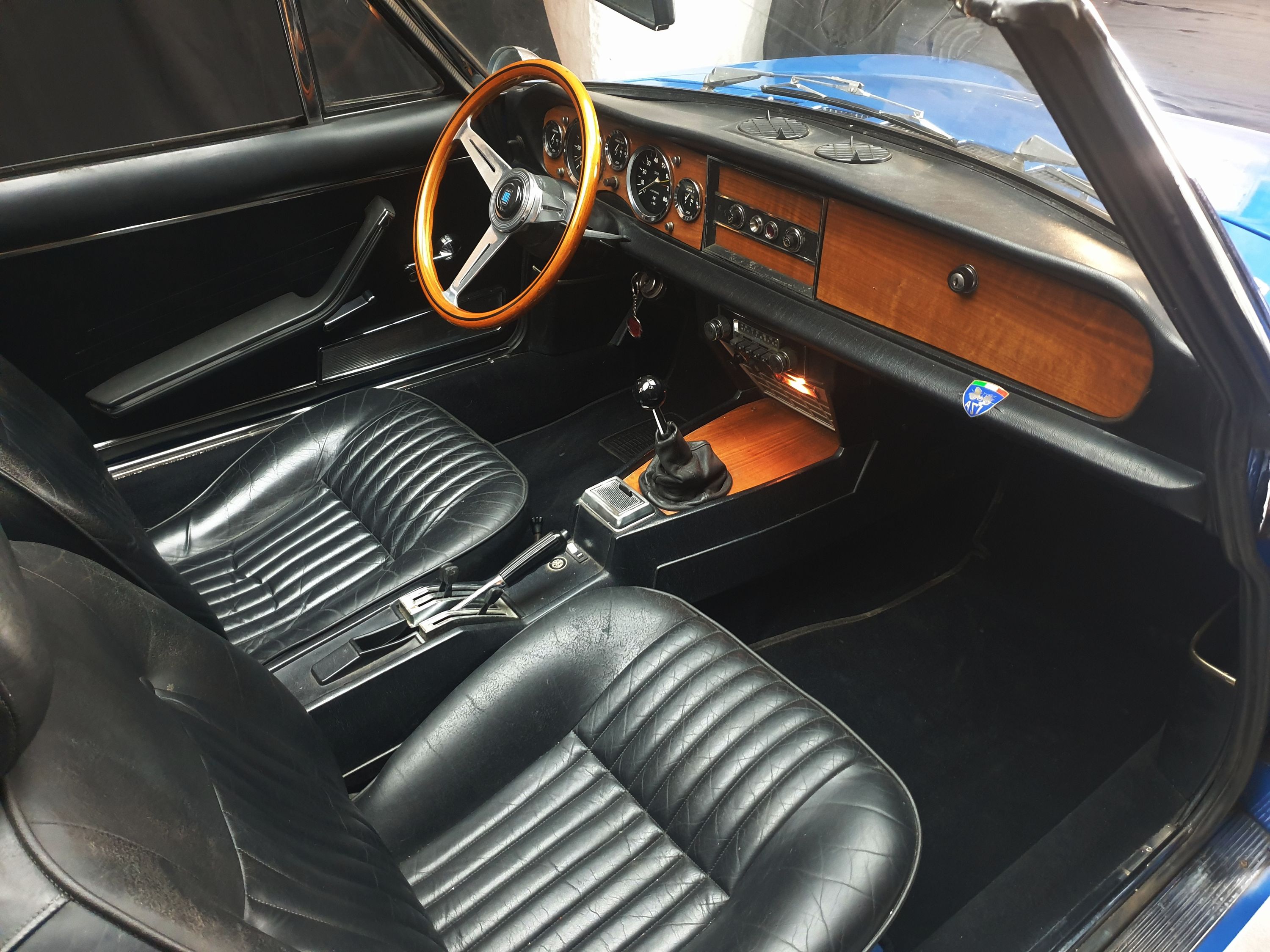 Fiat 124 Sport Spider 1.4cc anno 1970 certificata ASI con C.R.S. 4