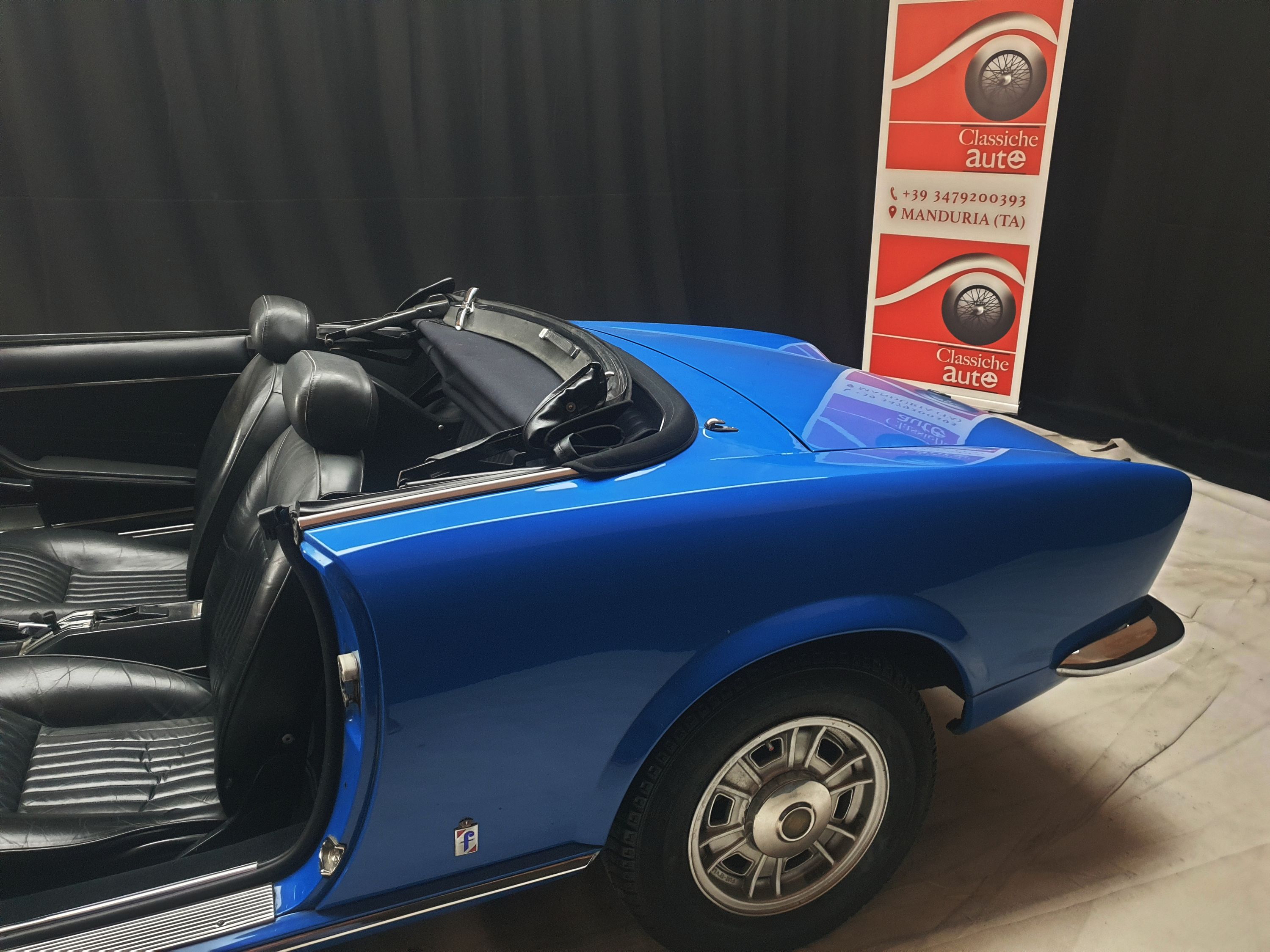 Fiat 124 Sport Spider 1.4cc anno 1970 certificata ASI con C.R.S. 15