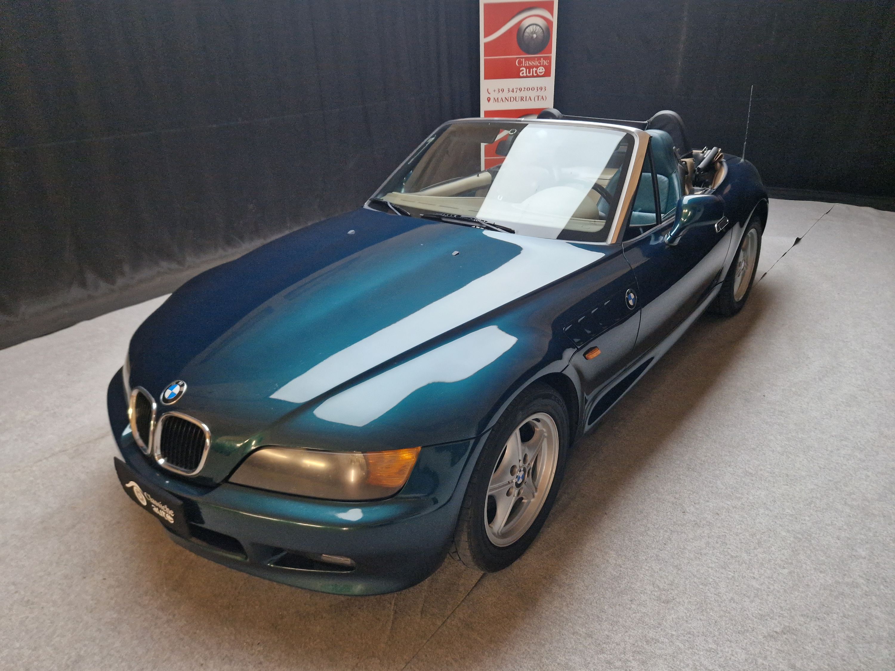 BMW Z3 Roadster 1.8cc anno 1998 certificata ASI con C.R.S 13
