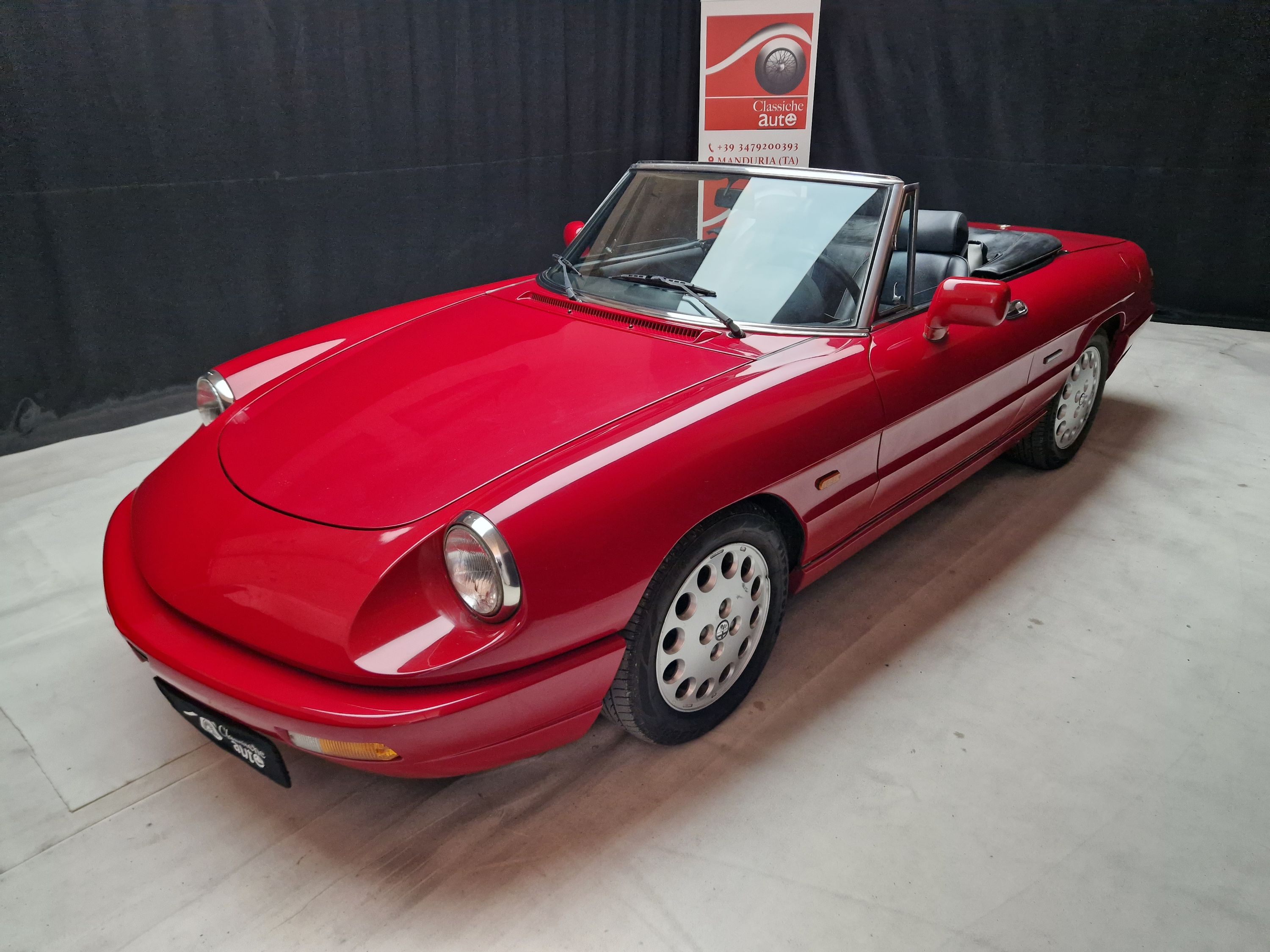 Alfa Romeo Spider 2.0 cc anno 1993 certificata ASI con C.R.S 27