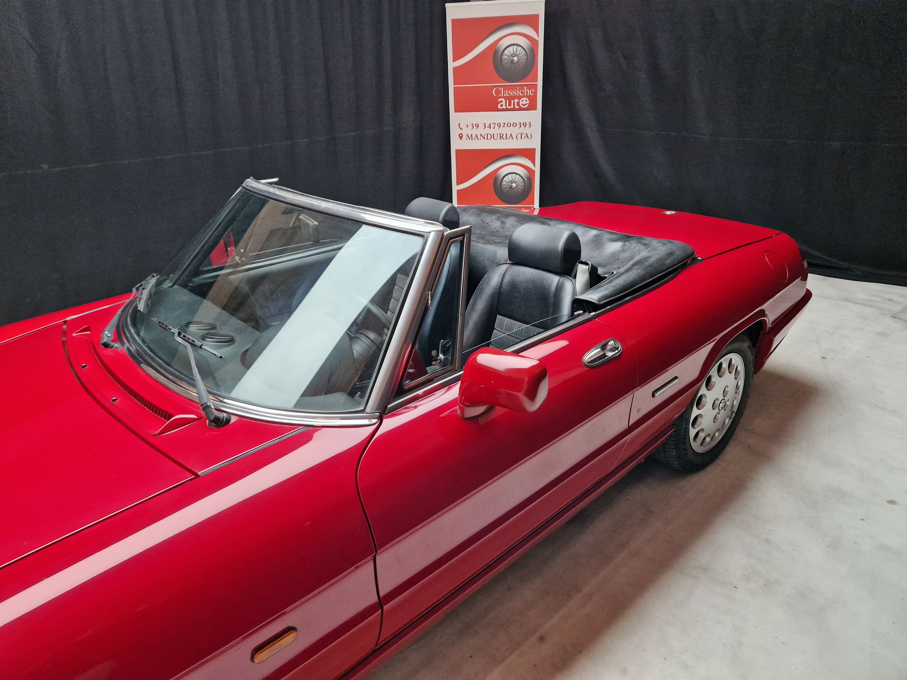 Alfa Romeo Spider 2.0 cc anno 1993 certificata ASI con C.R.S 9