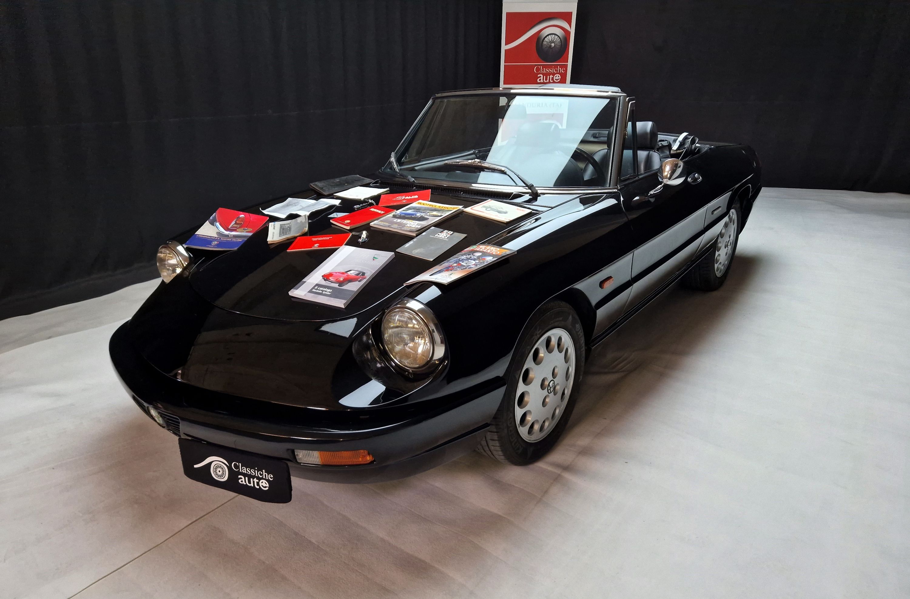 Alfa Romeo Spider 2.0 cc anno 1992 certificata ASI con C.R.S 4