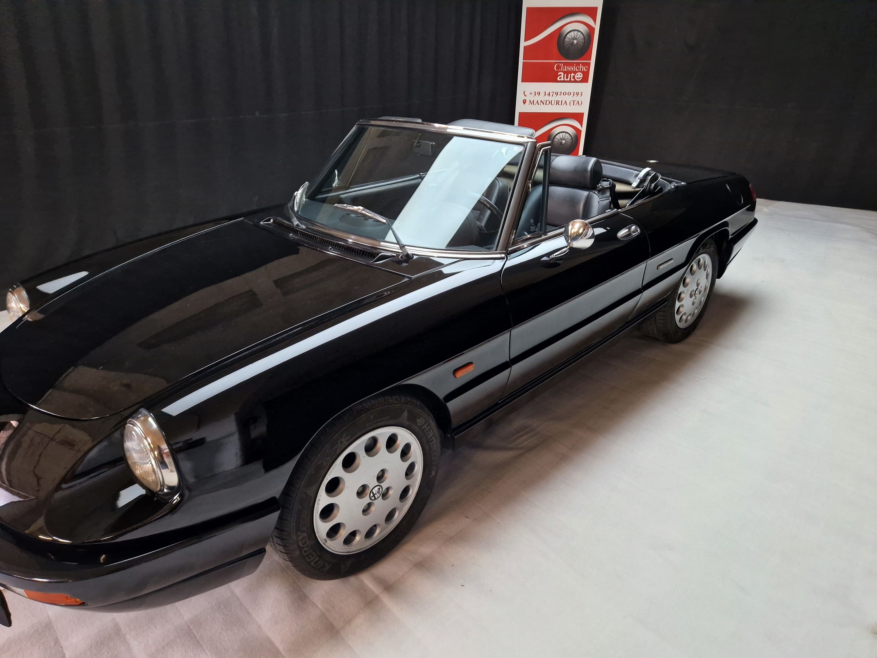 Alfa Romeo Spider 2.0 cc anno 1992 certificata ASI con C.R.S 11