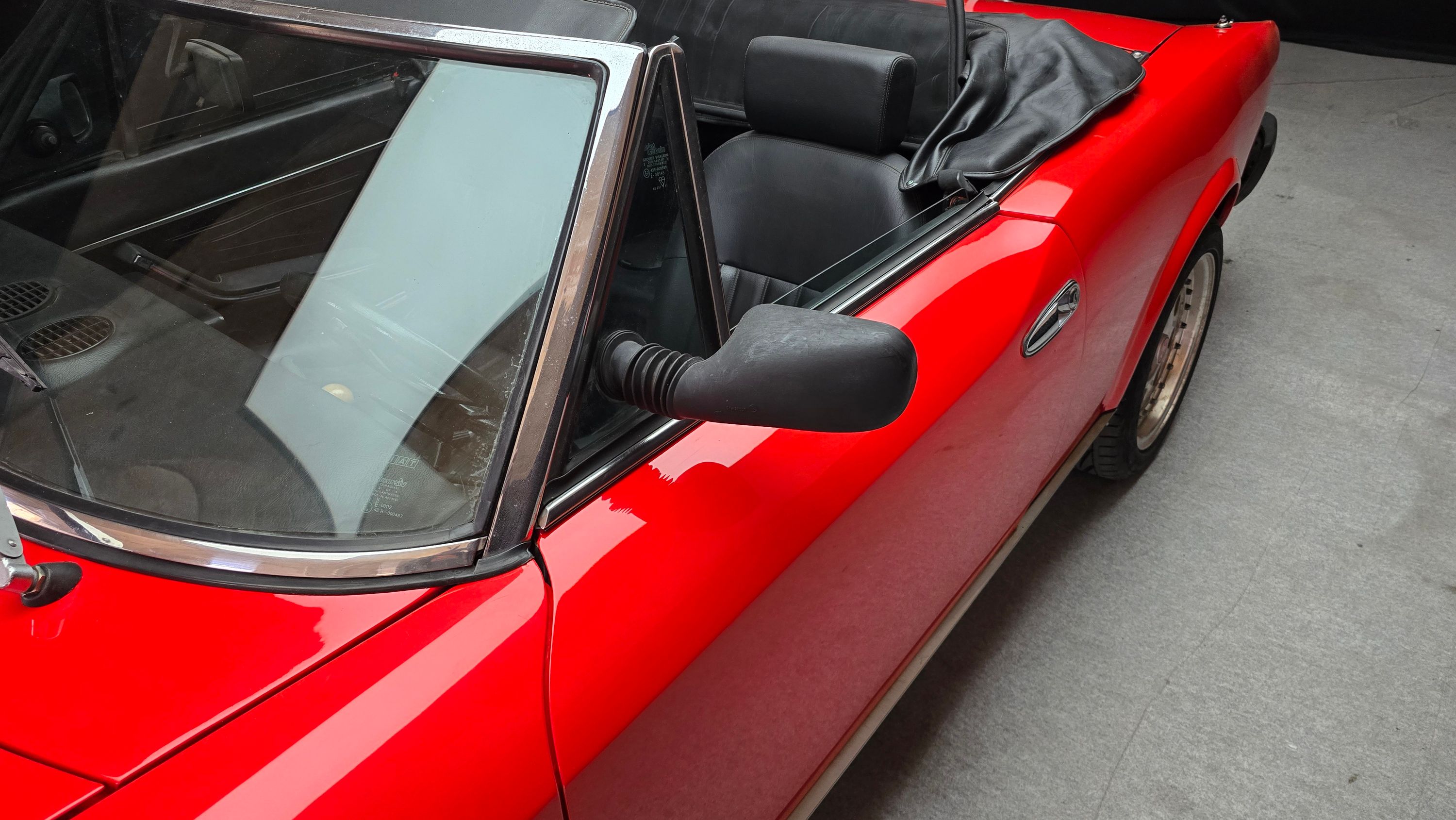 Fiat 124 Pininfarina Spider Europa certificata ASI con CRS 12