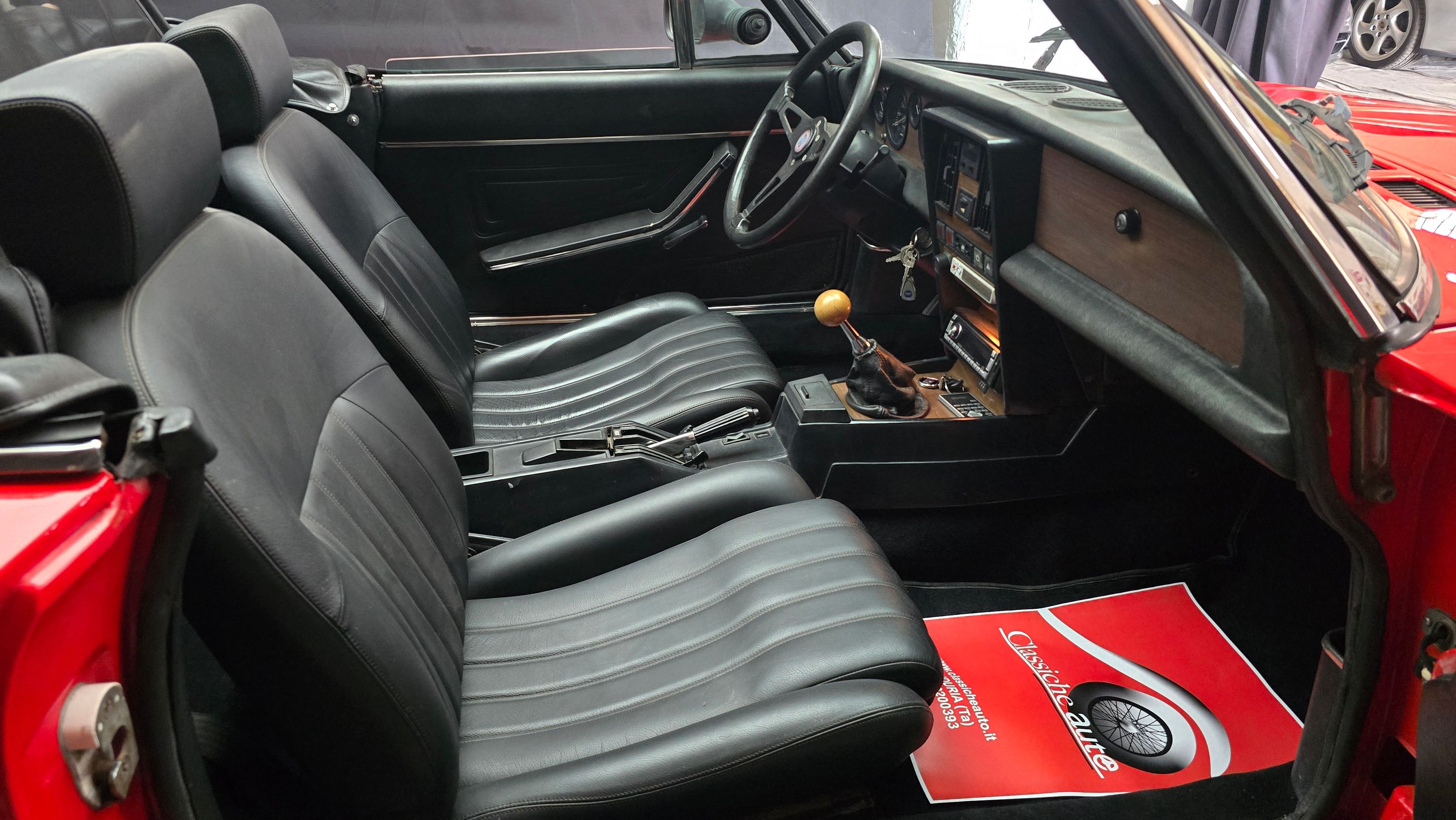 Fiat 124 Pininfarina Spider Europa certificata ASI con CRS 20