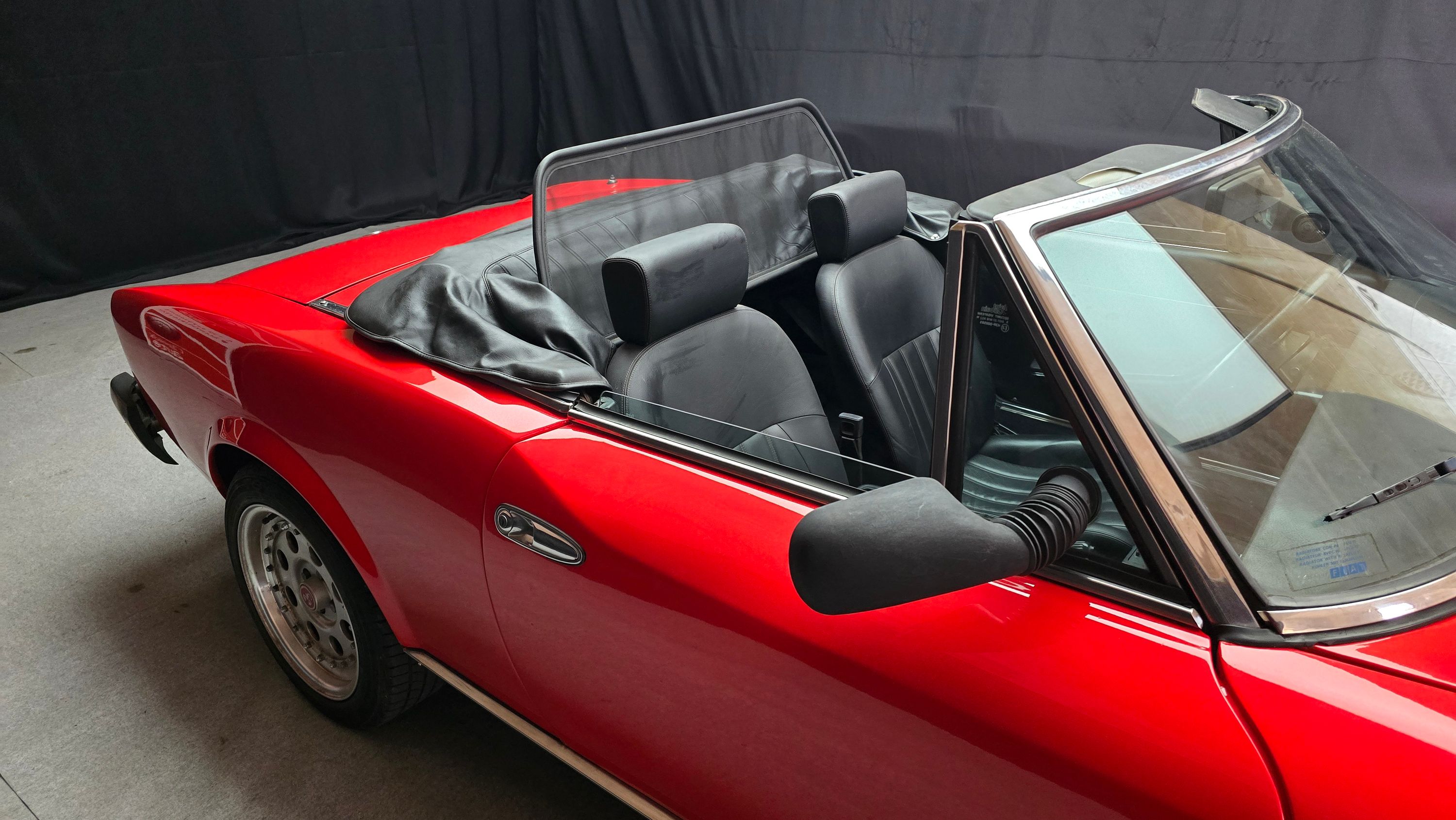 Fiat 124 Pininfarina Spider Europa certificata ASI con CRS 23