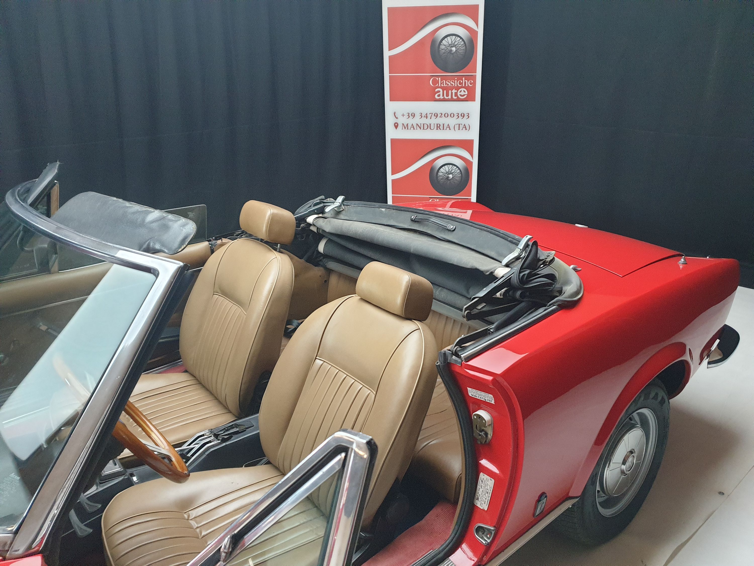 Fiat 124 Sport Spider 1.8cc anno 1977 certificata ASI con C.R.S. 7