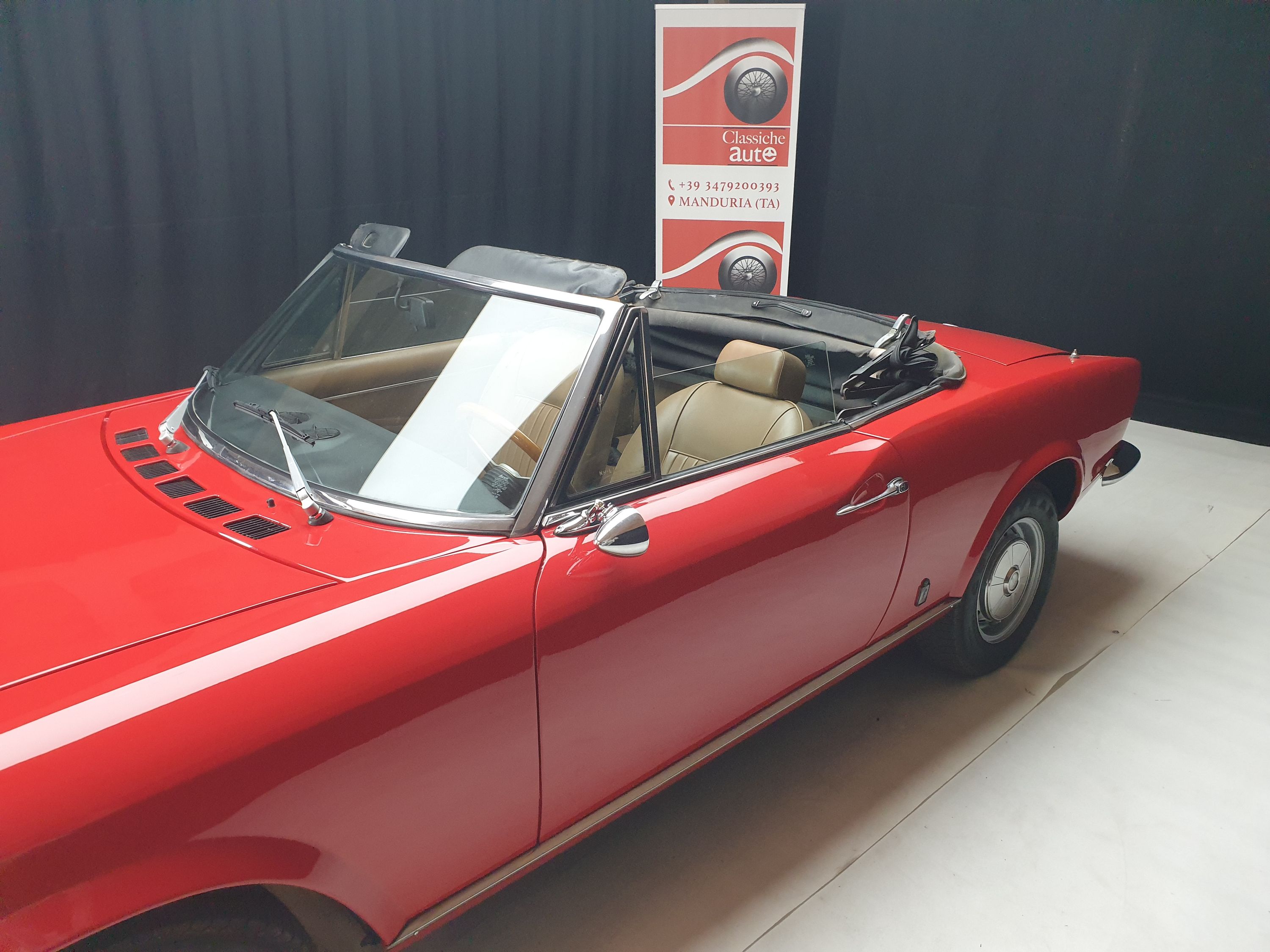 Fiat 124 Sport Spider 1.8cc anno 1977 certificata ASI con C.R.S. 17