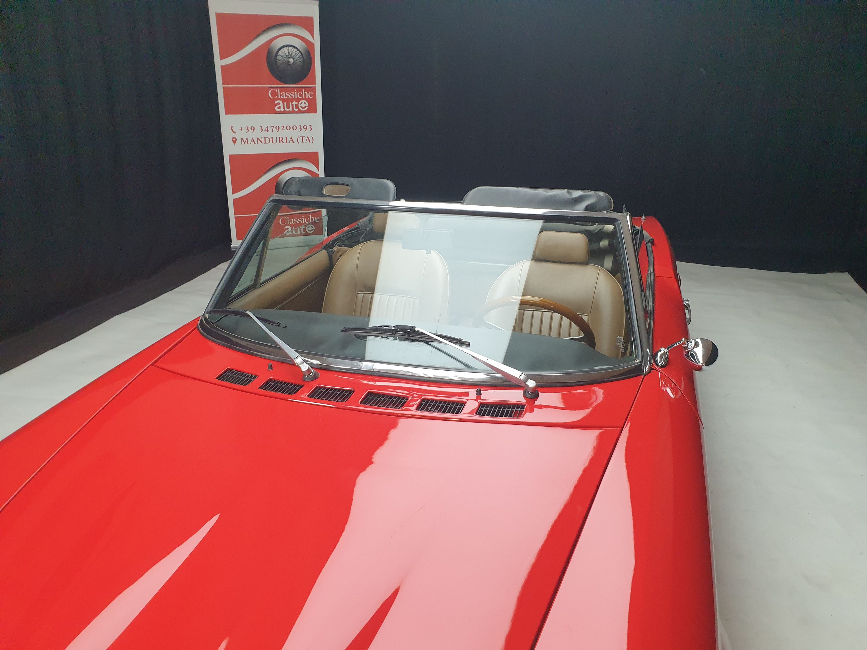 Fiat 124 Sport Spider 1.8cc anno 1977 certificata ASI con C.R.S. 19